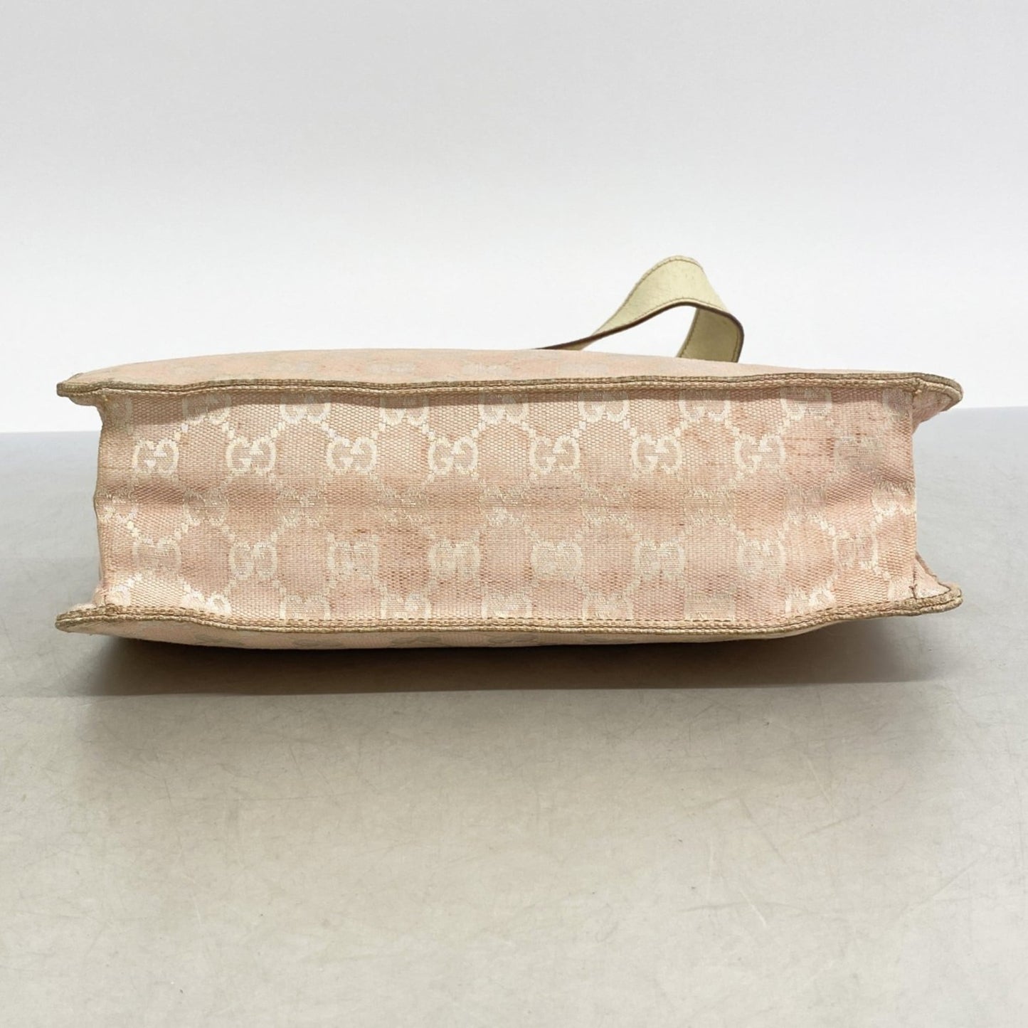 Gucci Pink Canvas Shoulder Bag