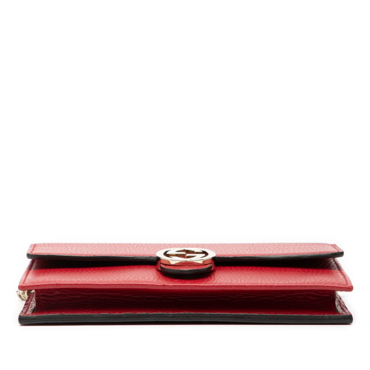 Gucci Red Color Leather Shoulder Bag
