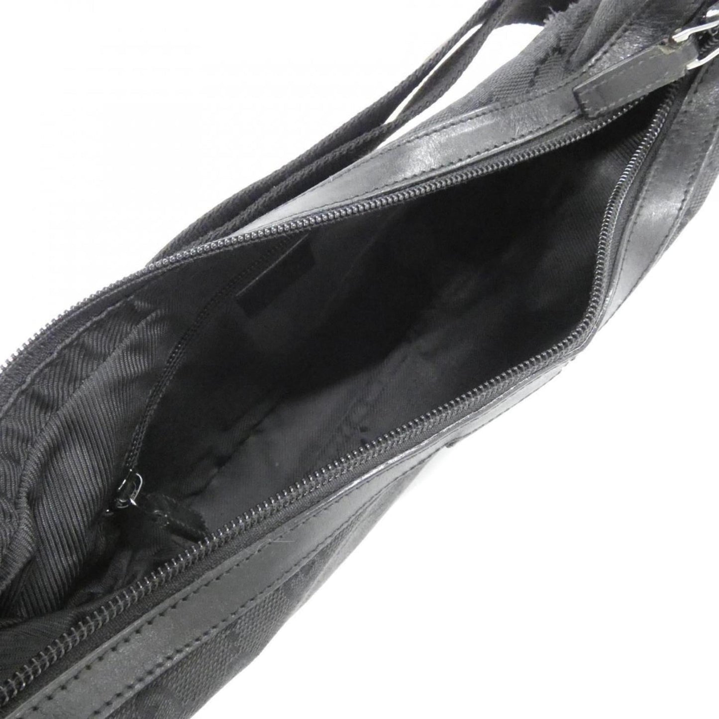Gucci Gg Canvas Black Gg Canvas Shoulder Bag
