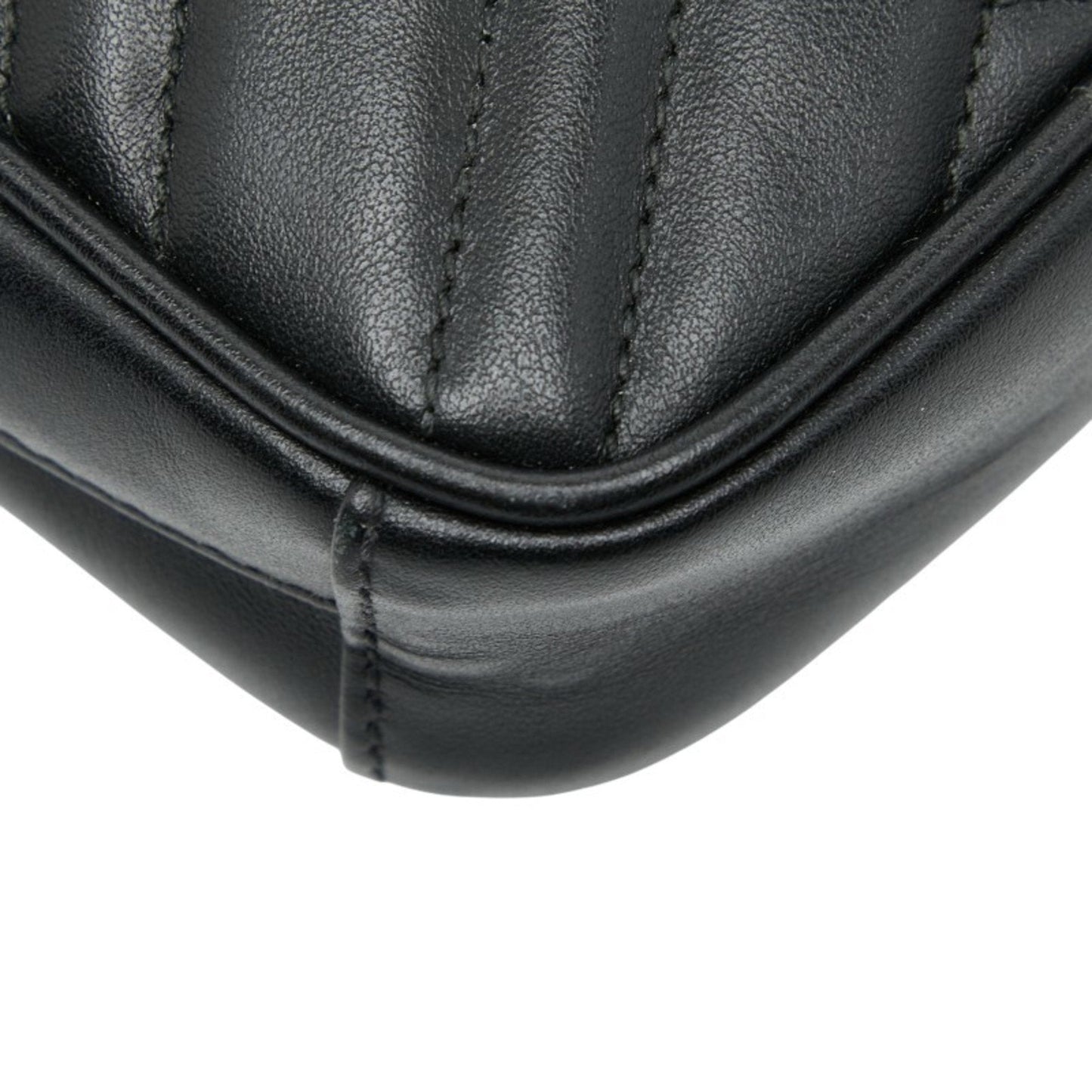 Gucci Gg Marmont Black Leather Shoulder Bag