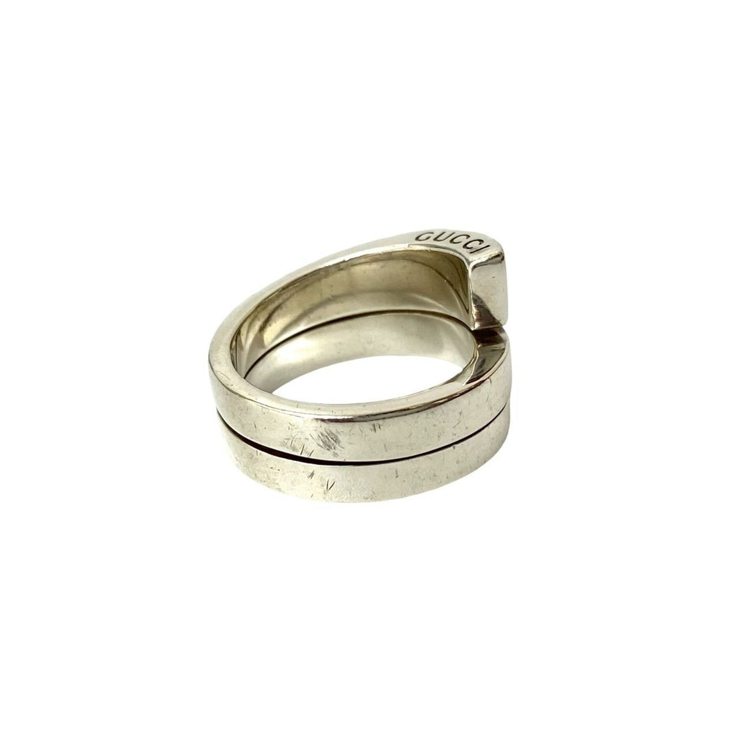 Gucci Silver Silver 925 Band Ring