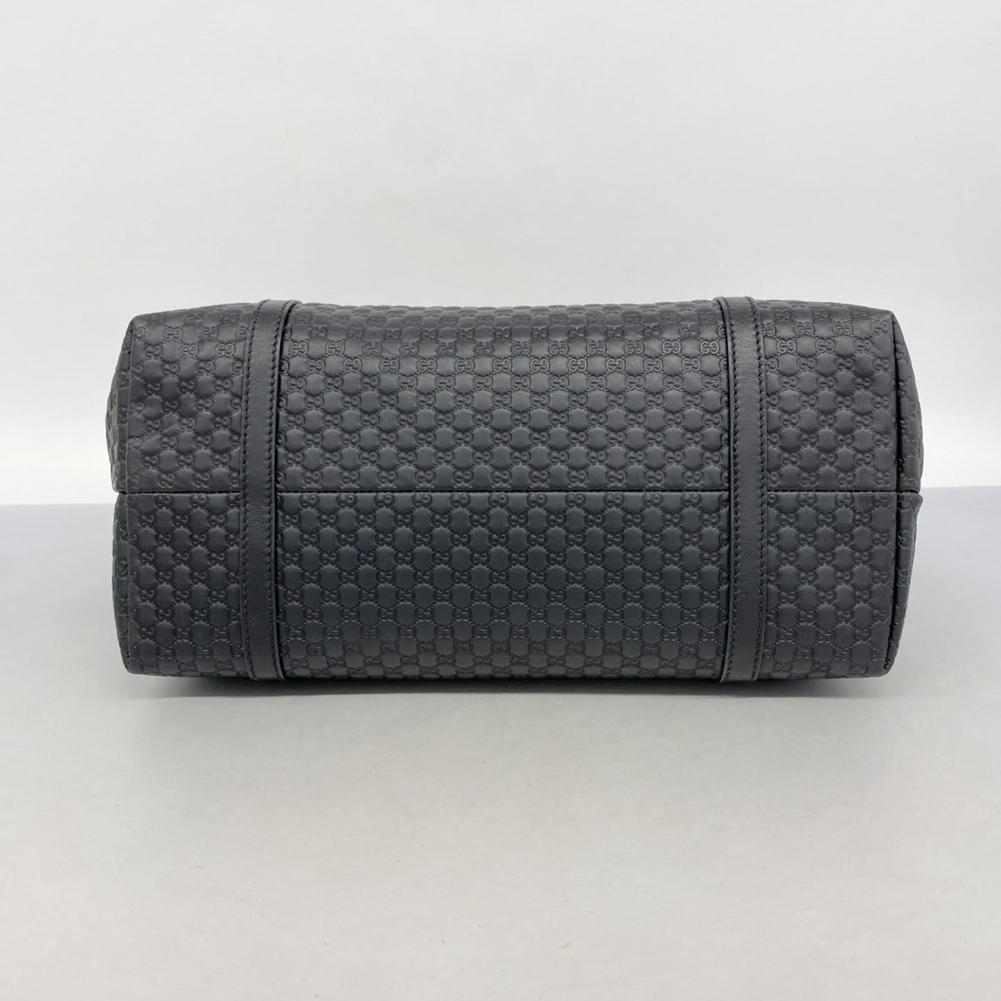 Gucci Black Leather Tote Bag