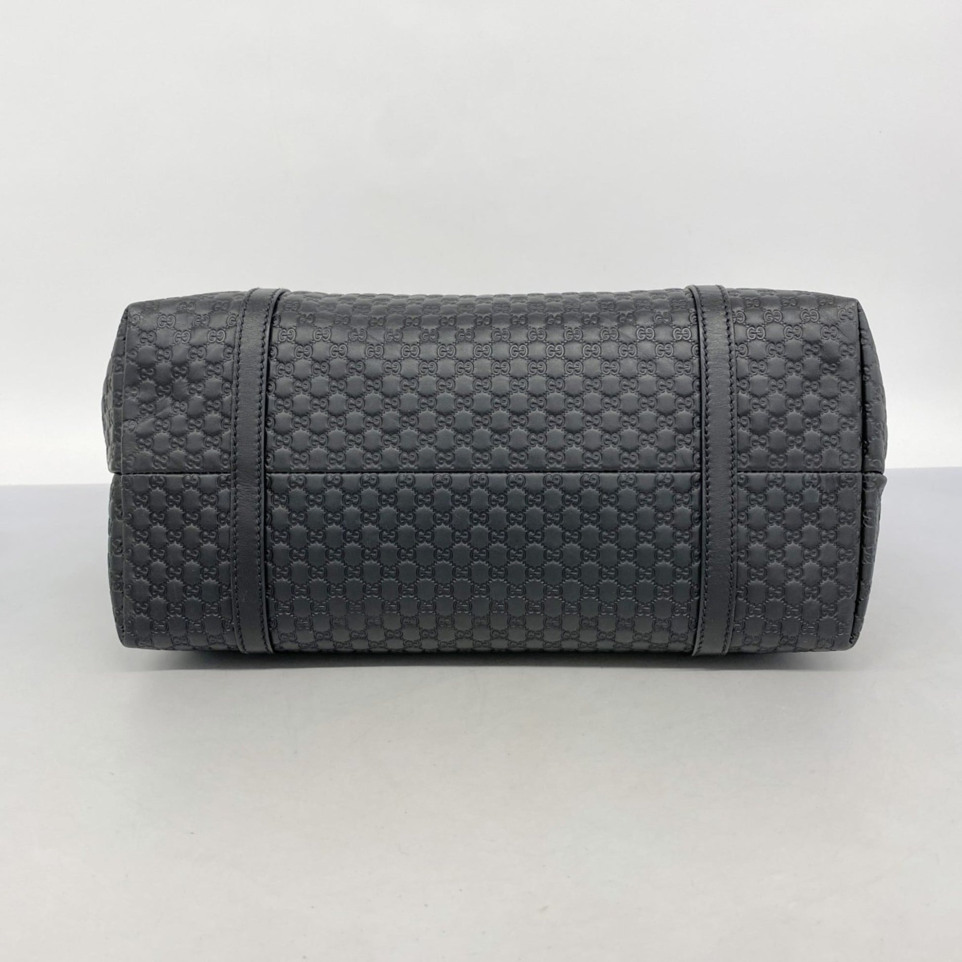 Gucci Black Leather Tote Bag