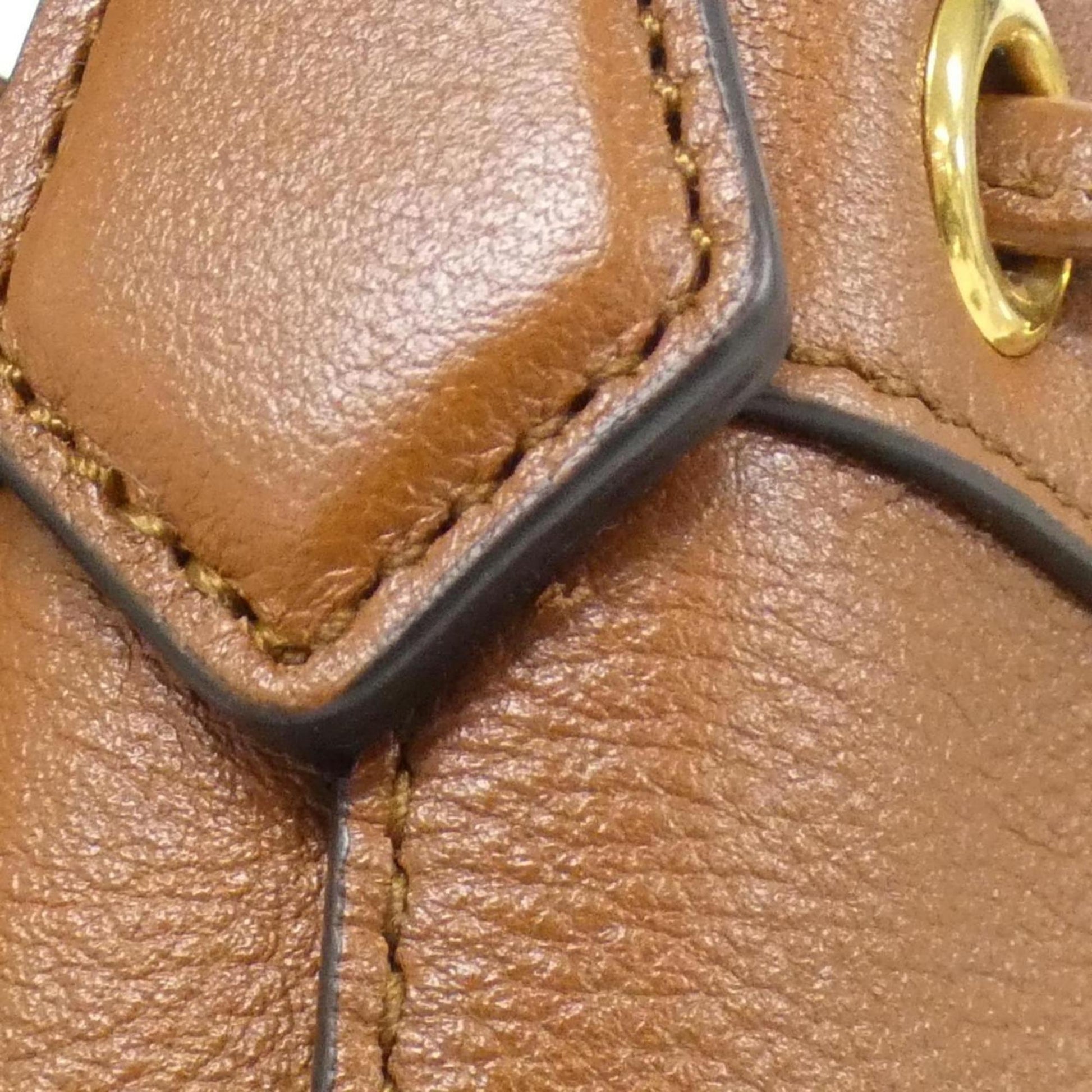 Gucci Brown Leather Handbag