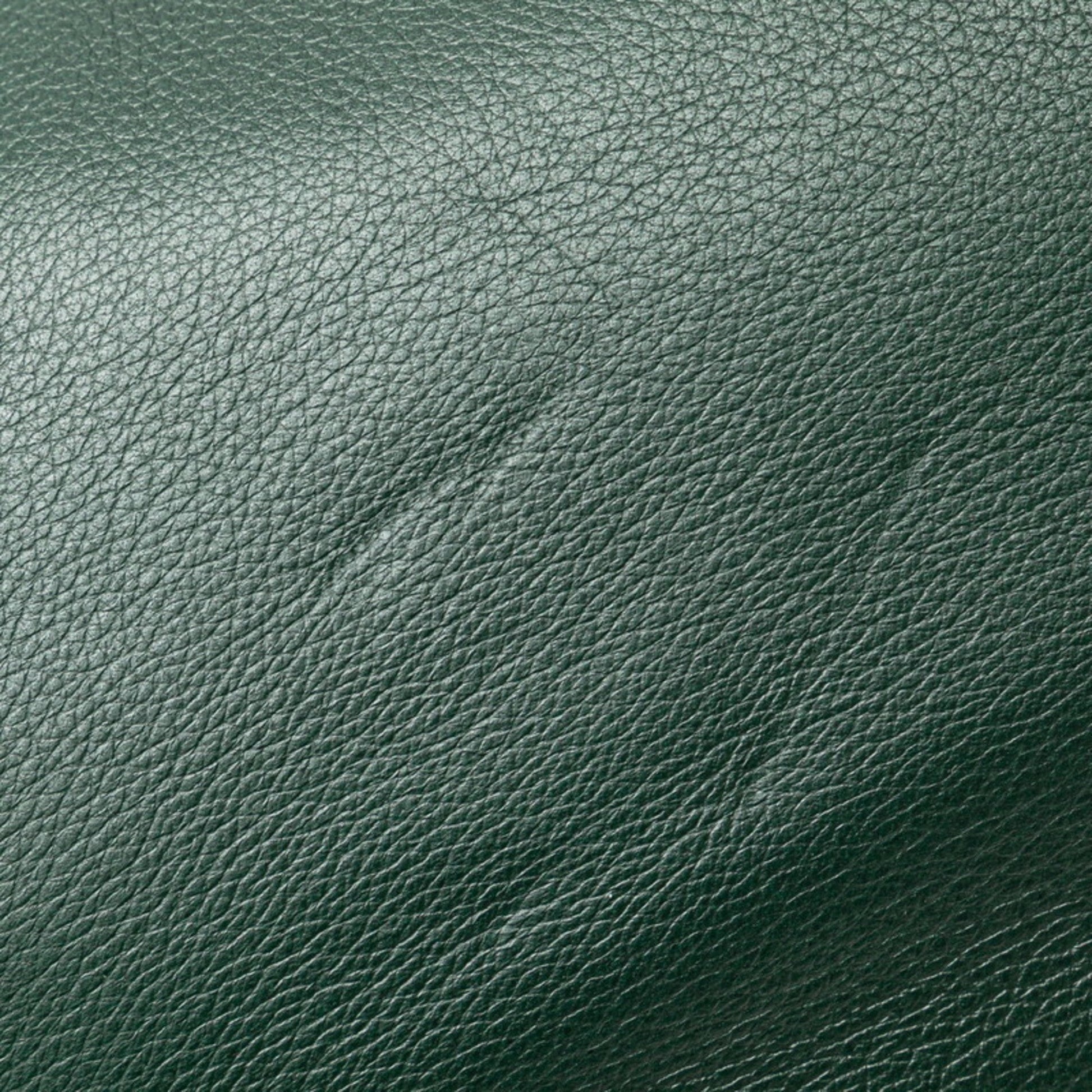 Gucci Moss Green Multi-Color Leather Sling Bag