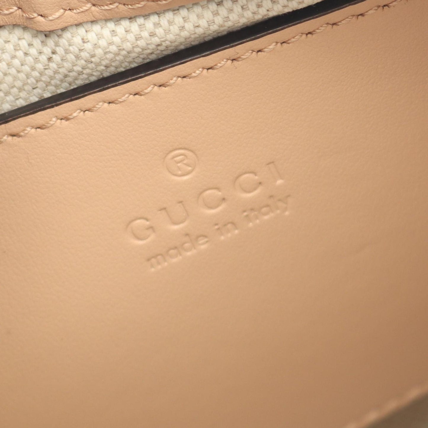 Gucci Pink Leather Handbag