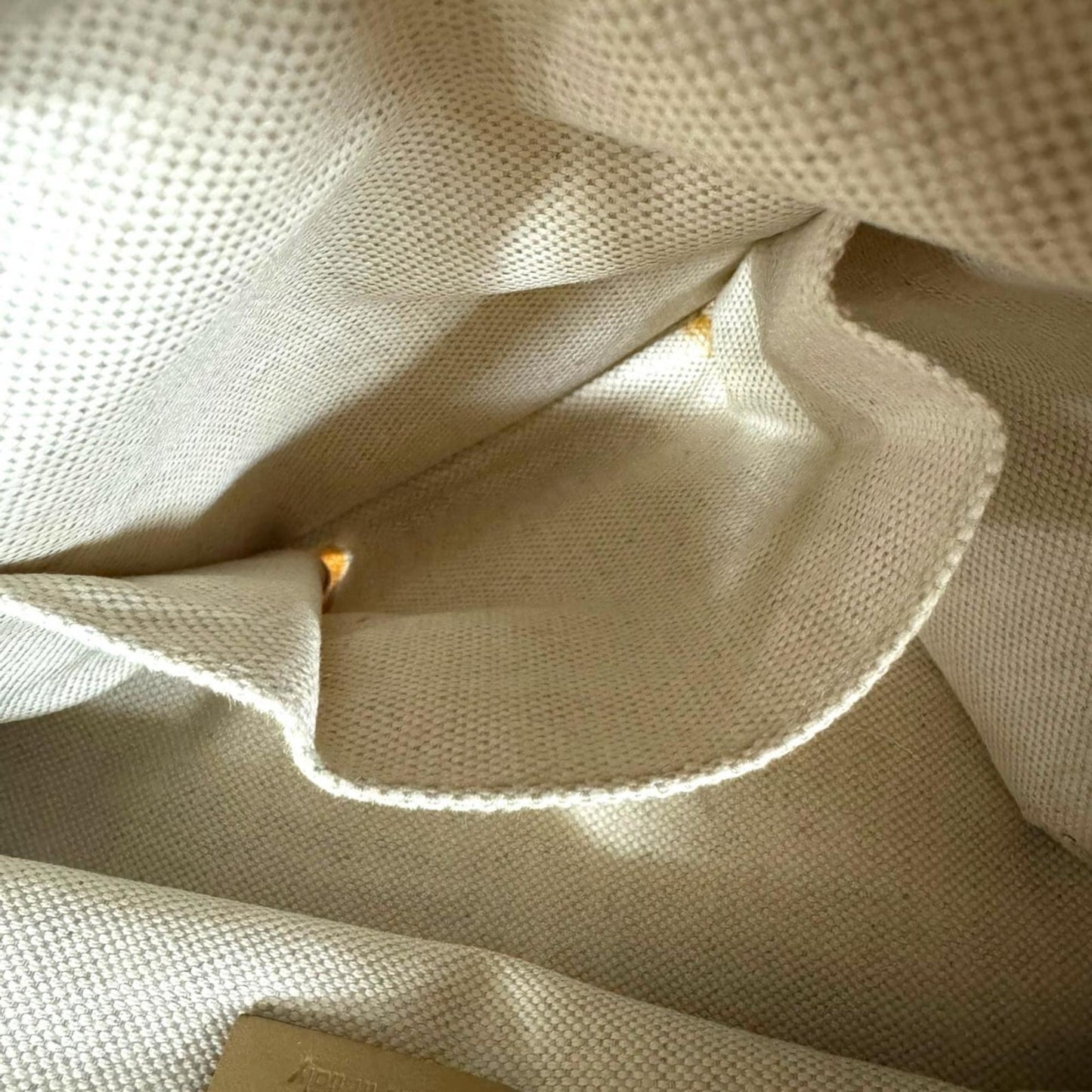 Gucci Beige Gg Canvas Handbag