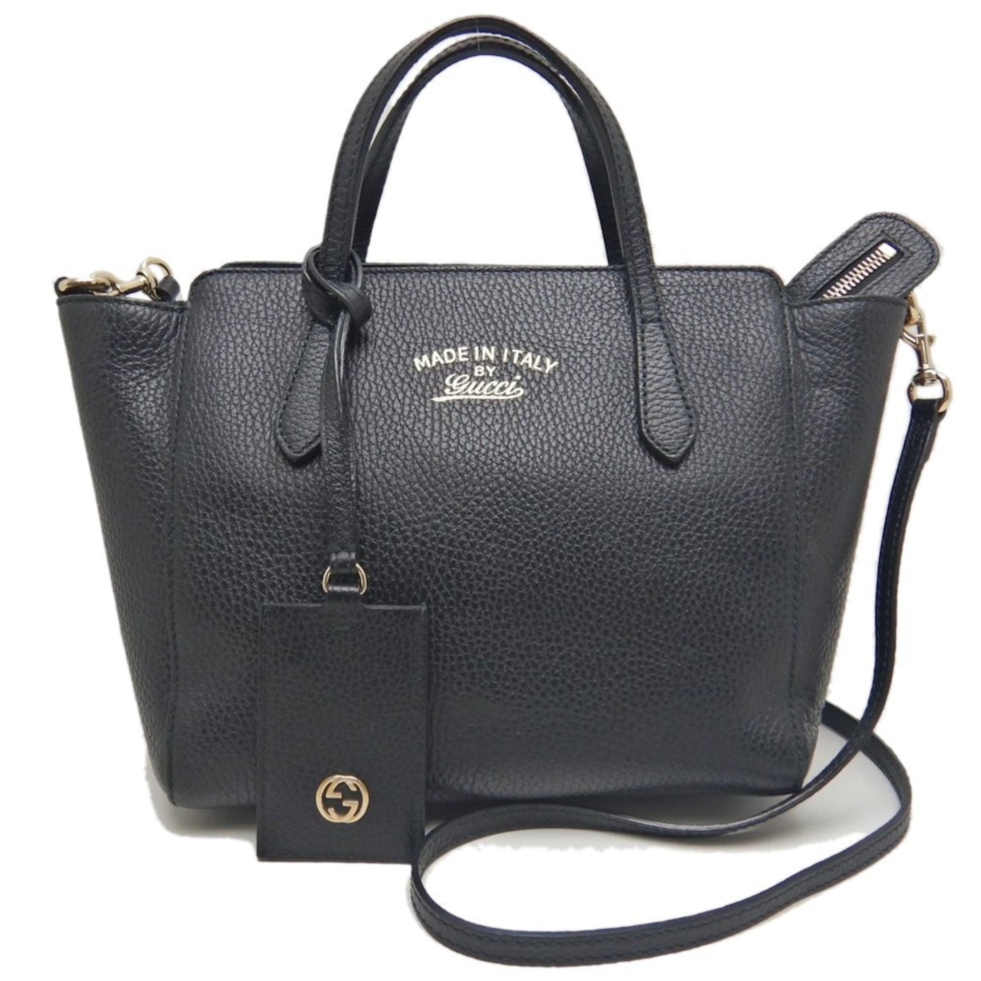Gucci Black Leather Handbag