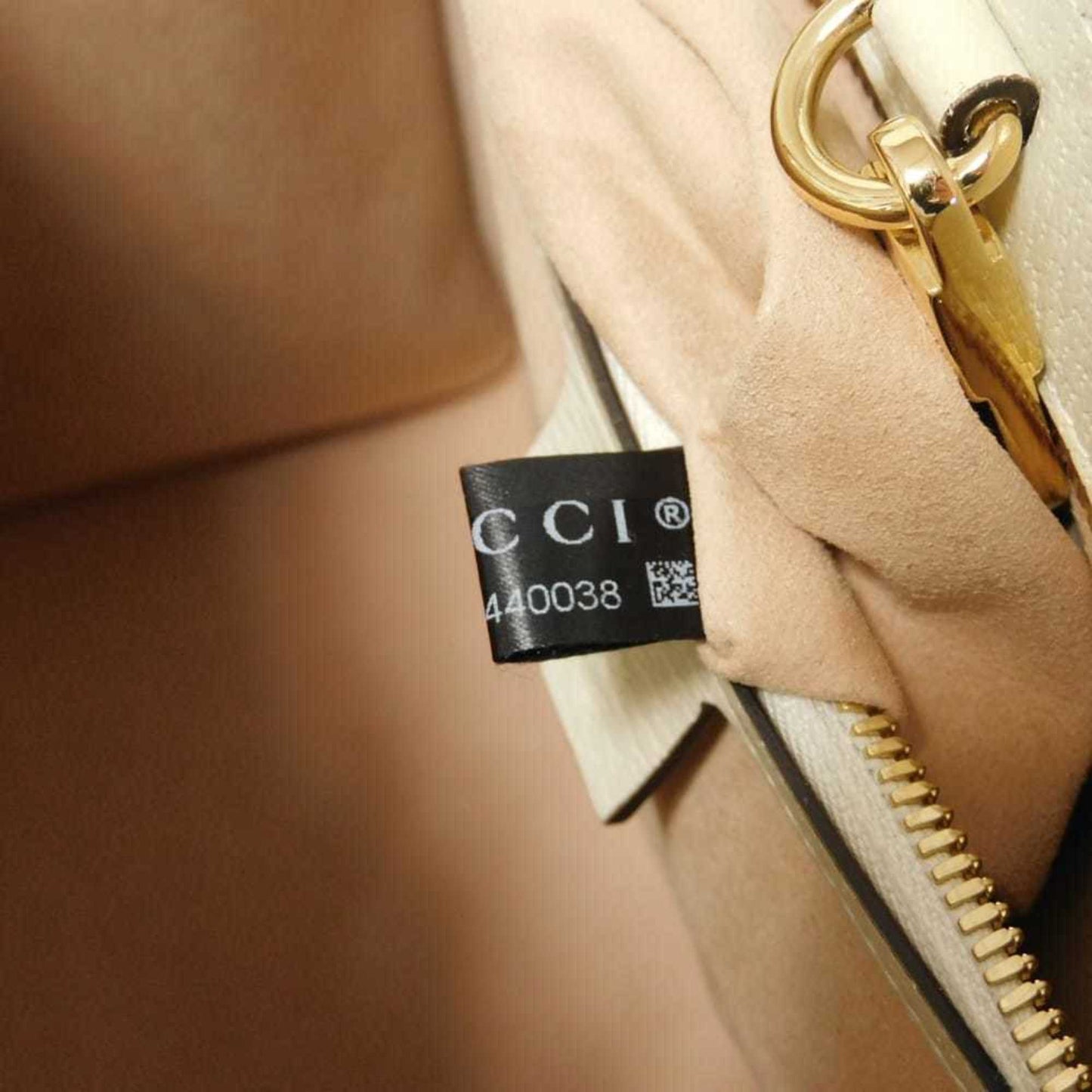 Gucci Beige Gg Supreme Leather Shoulder Bag Tote Bag