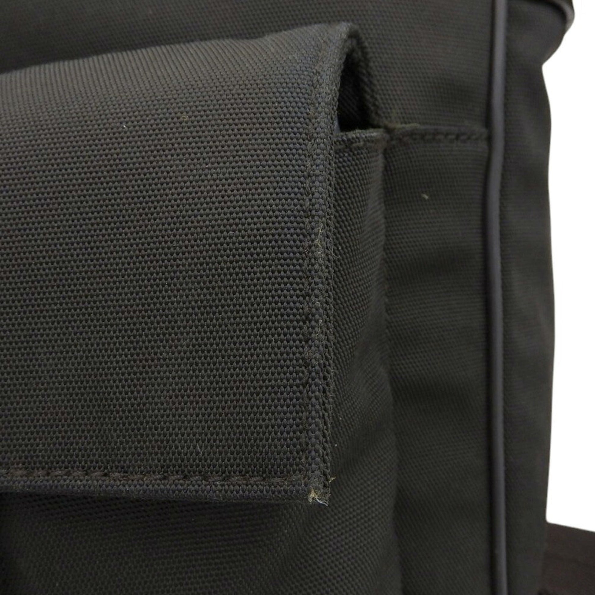 Gucci Brown Dark Brown Nylon Shoulder Bag