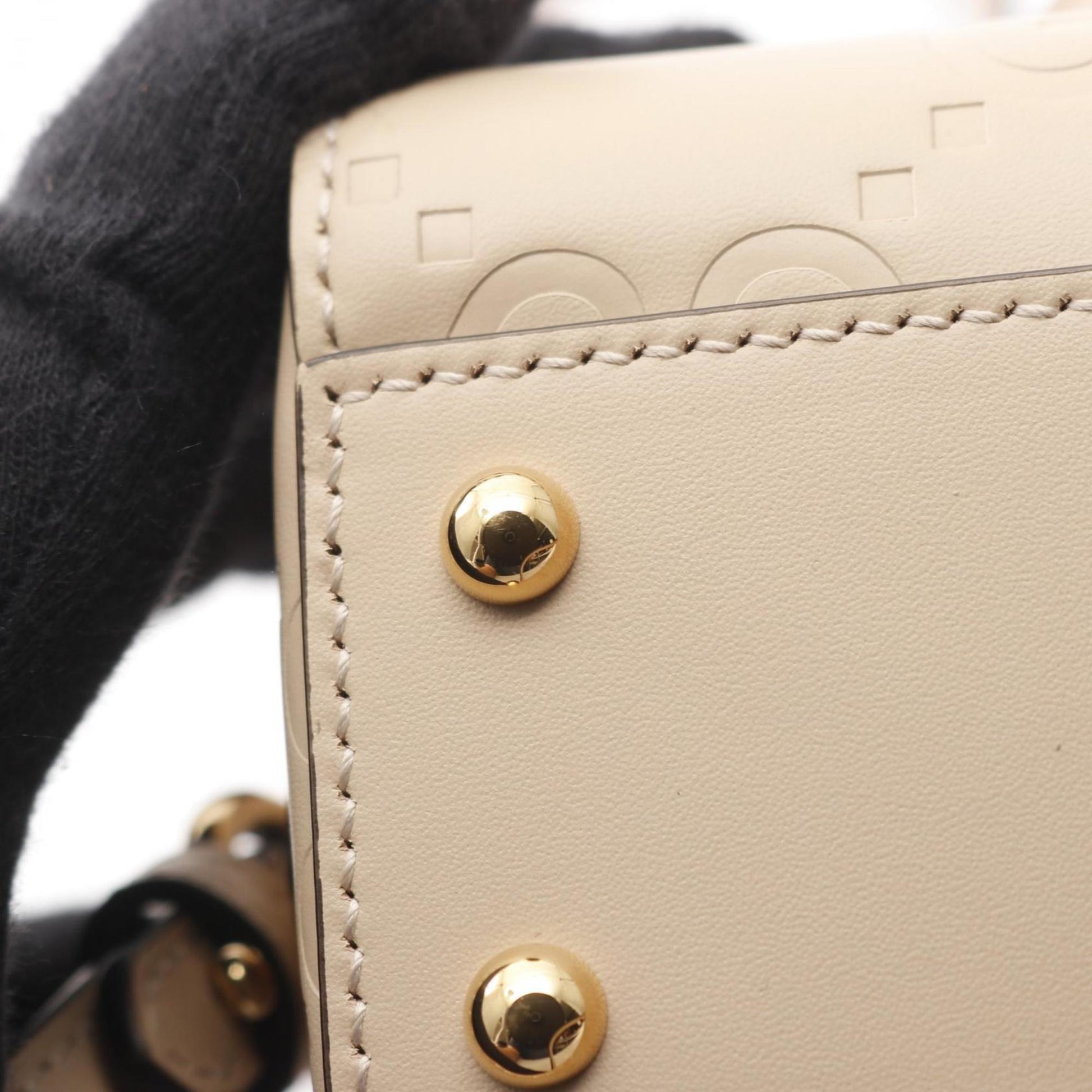 Gucci Beige Leather Handbag