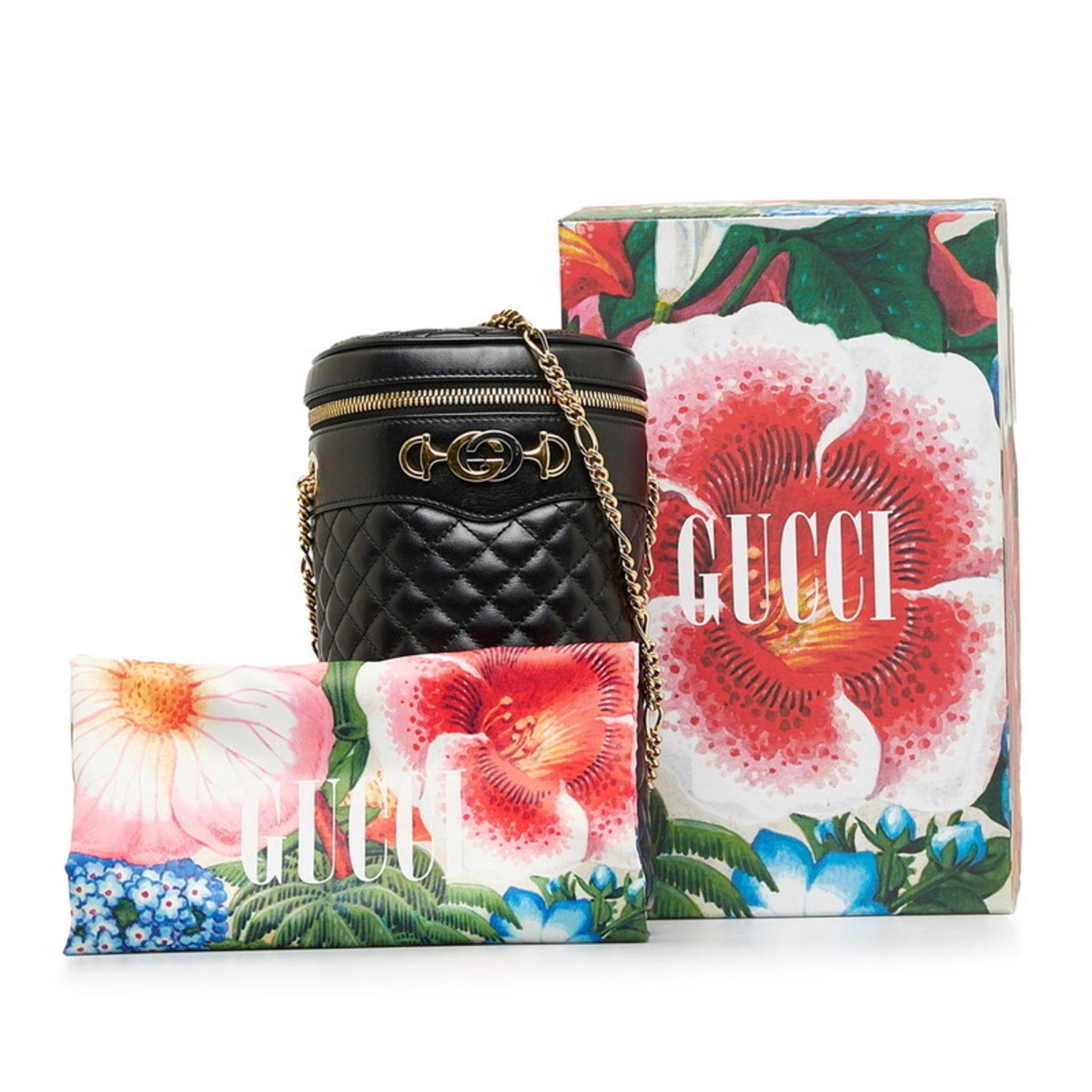 Gucci Black Leather Baguette Bag Shoulder Bag