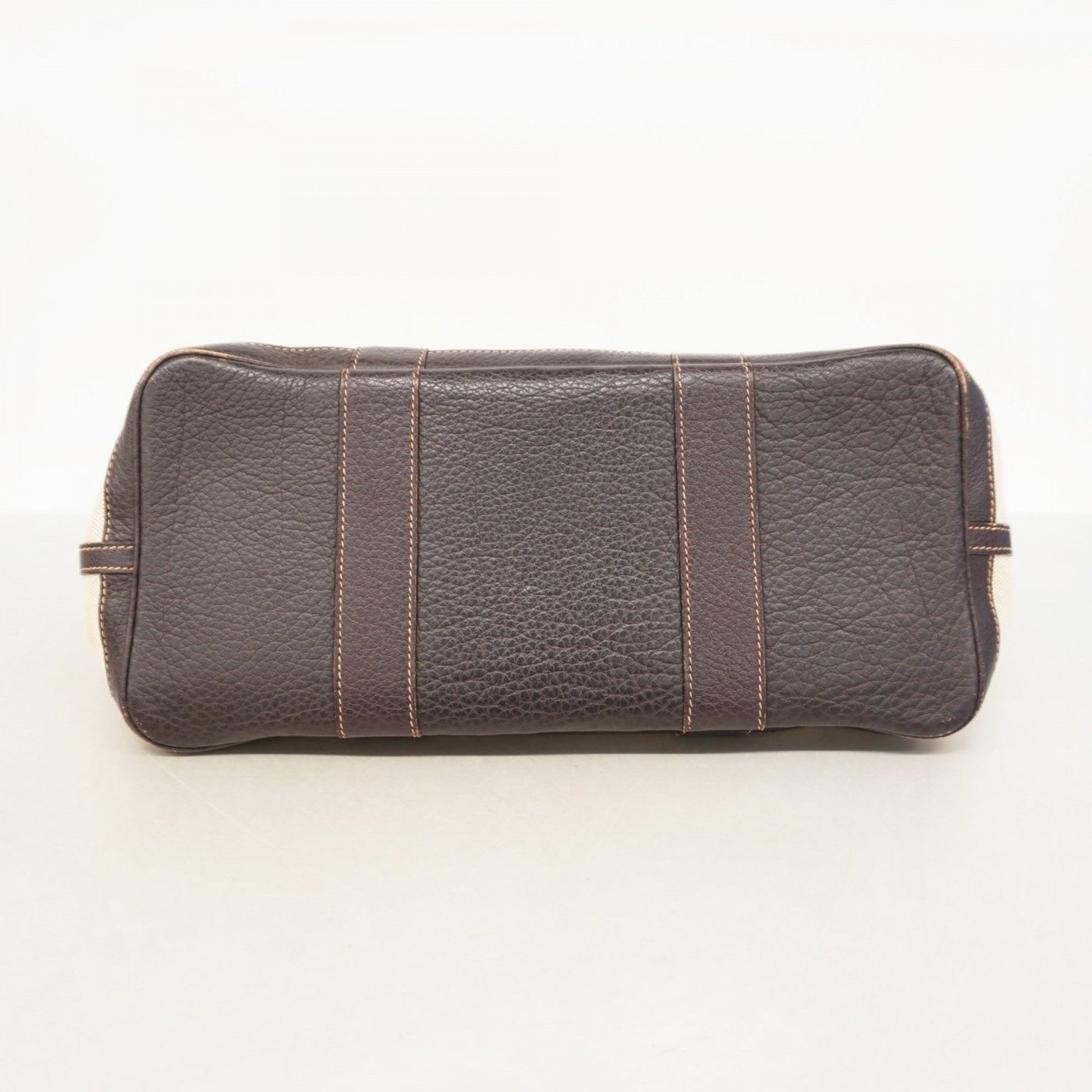 Hermes Toile Tote Bag Brown