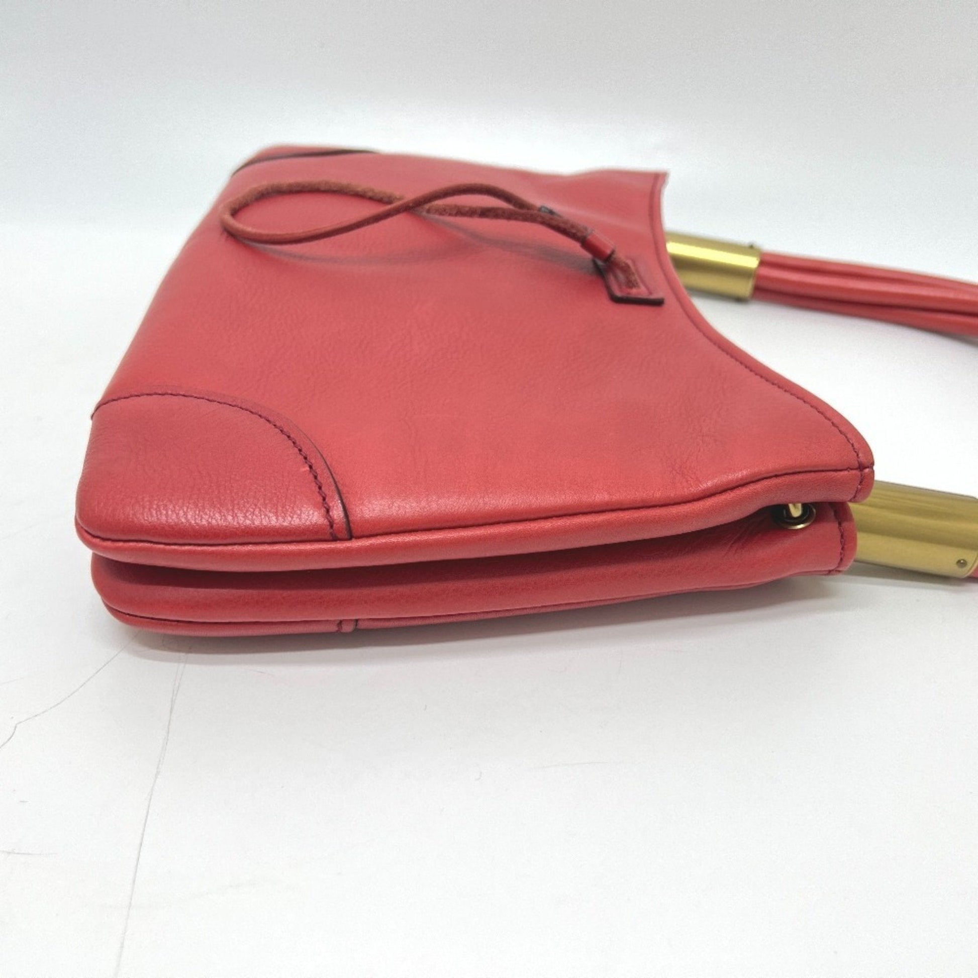 Gucci Red Color Leather Handbag