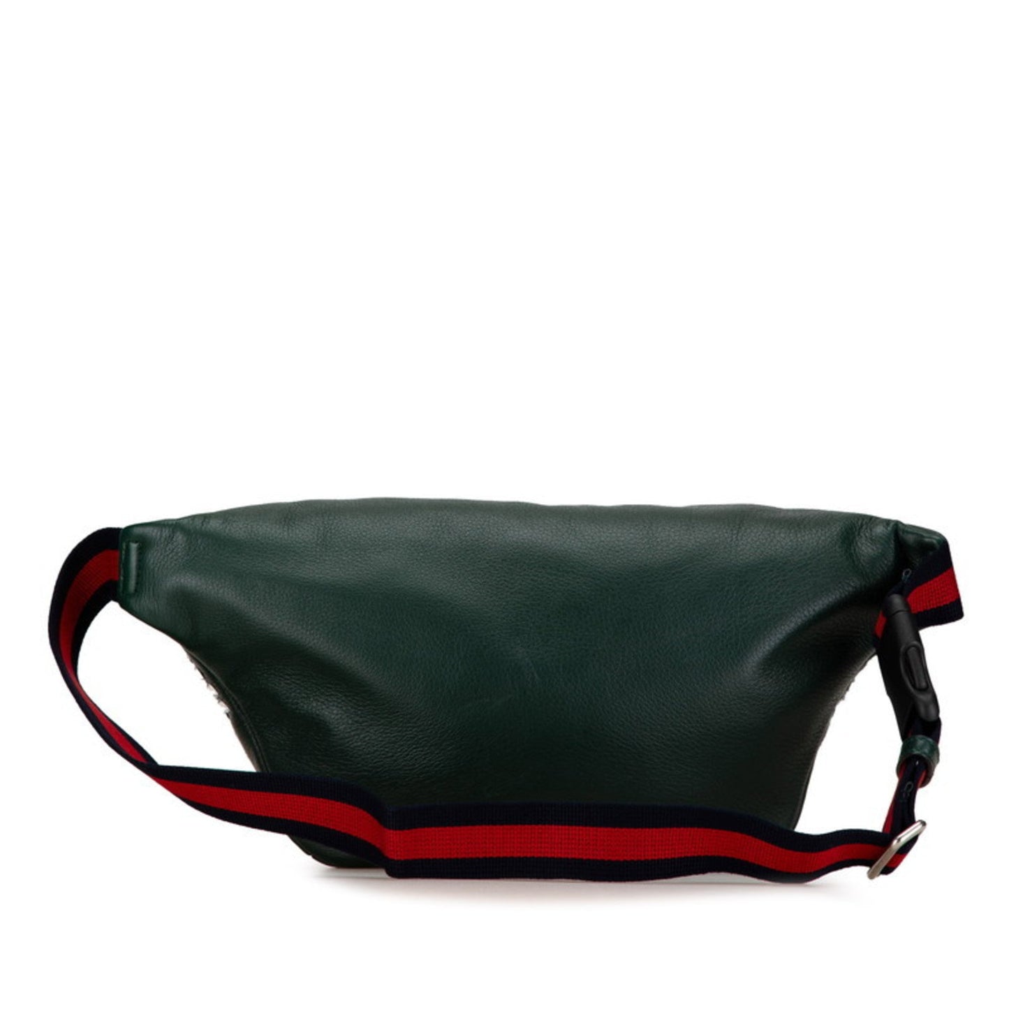 Gucci Moss Green Multi-Color Leather Sling Bag