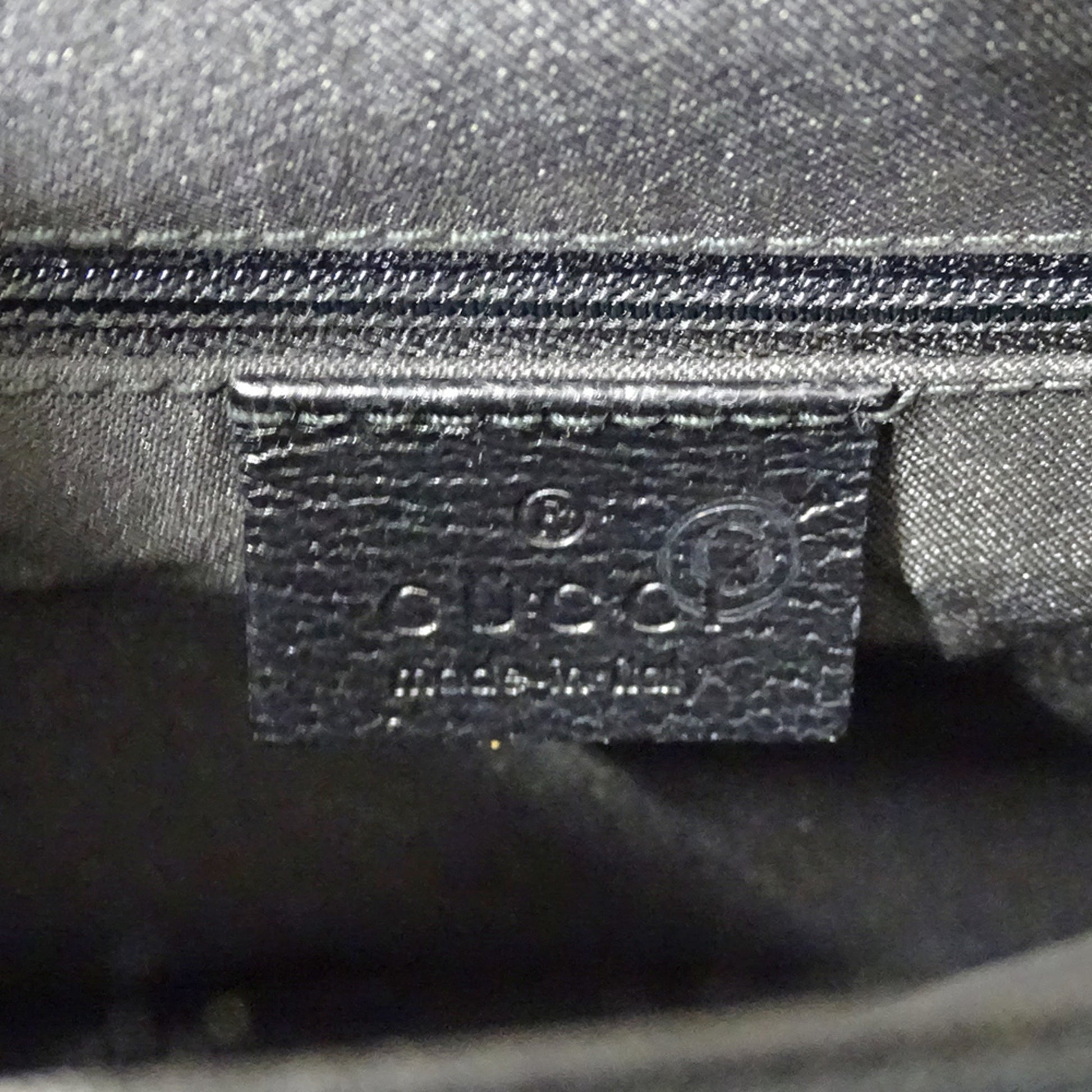 Gucci Black Leather Handbag Tote Bag