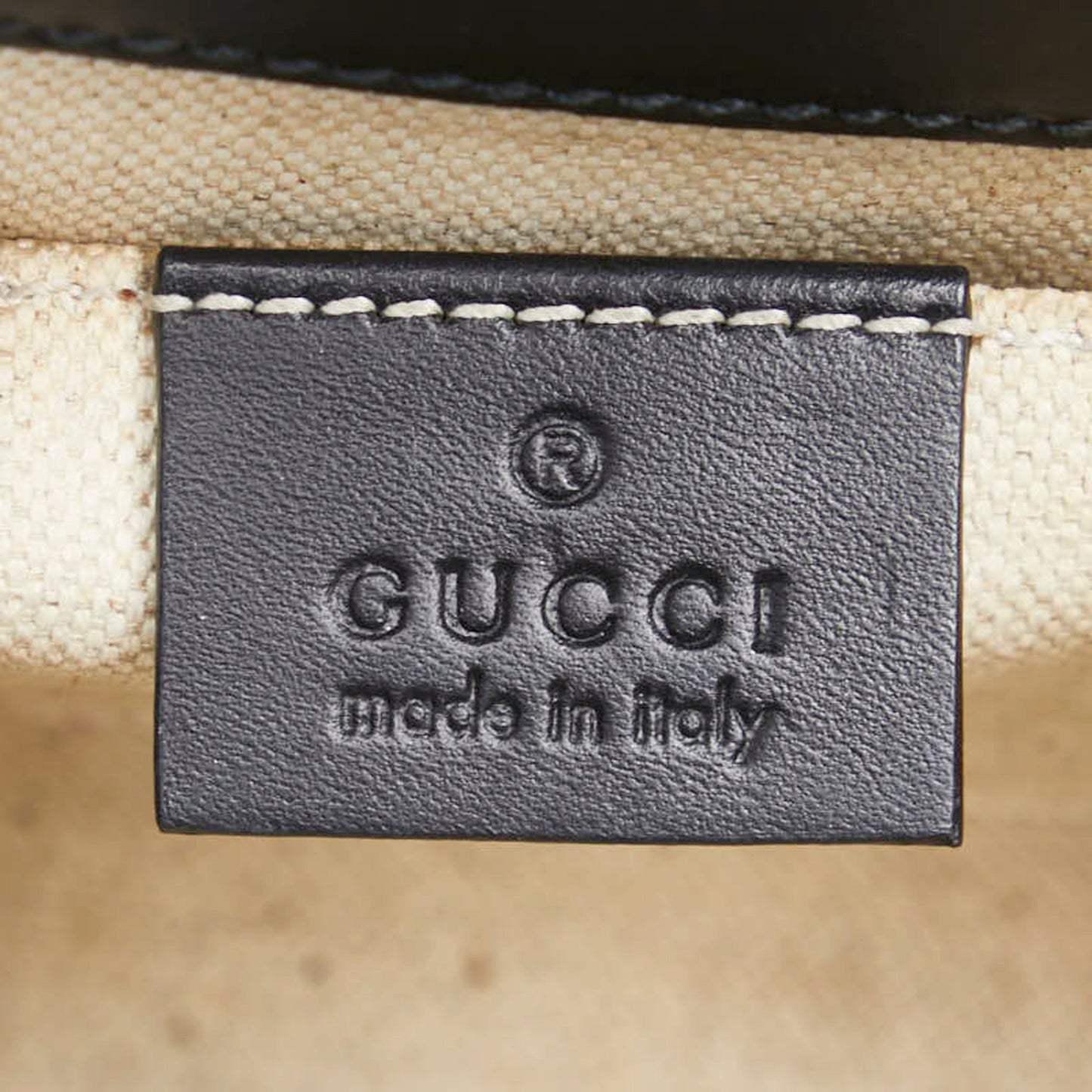 Gucci Horsebit Black Leather Shoulder Bag
