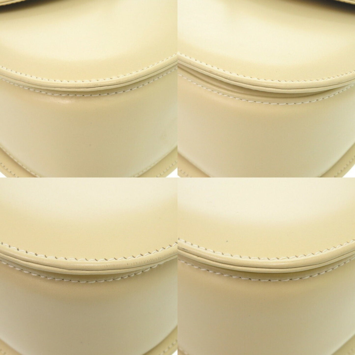 Gucci White Leather Handbag