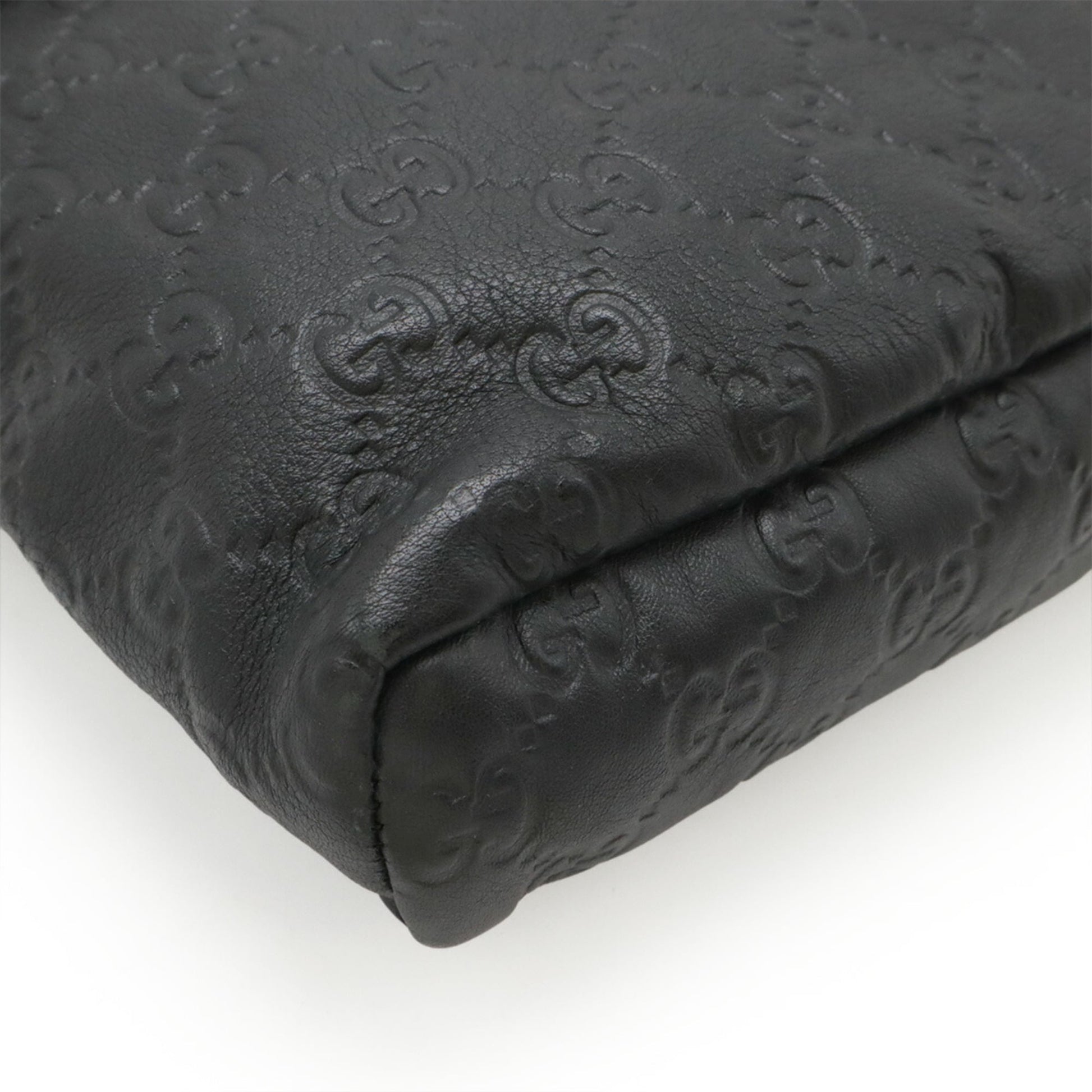 Gucci Black Leather Shoulder Bag
