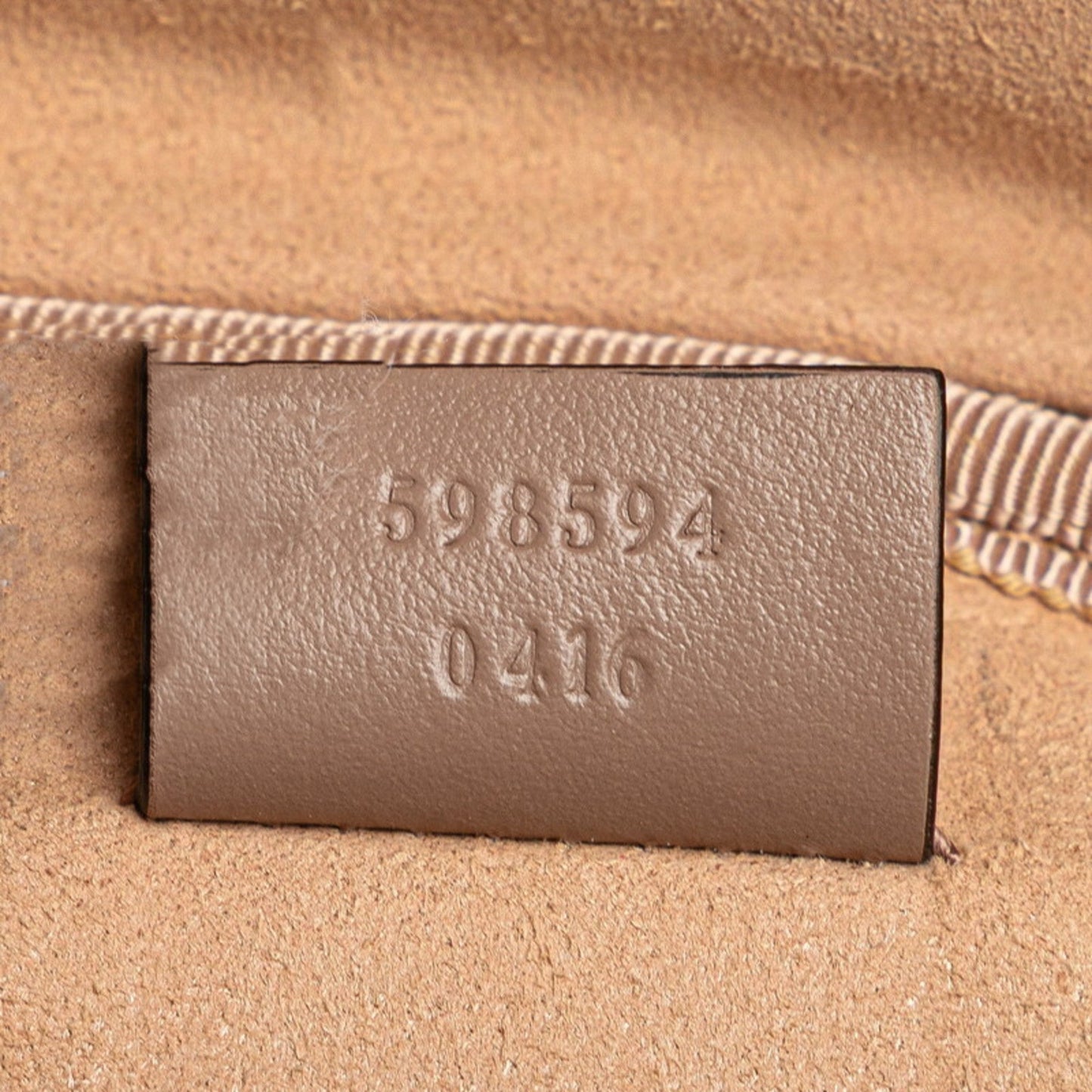 Gucci Gg Marmont Beige Quilting Backpack
