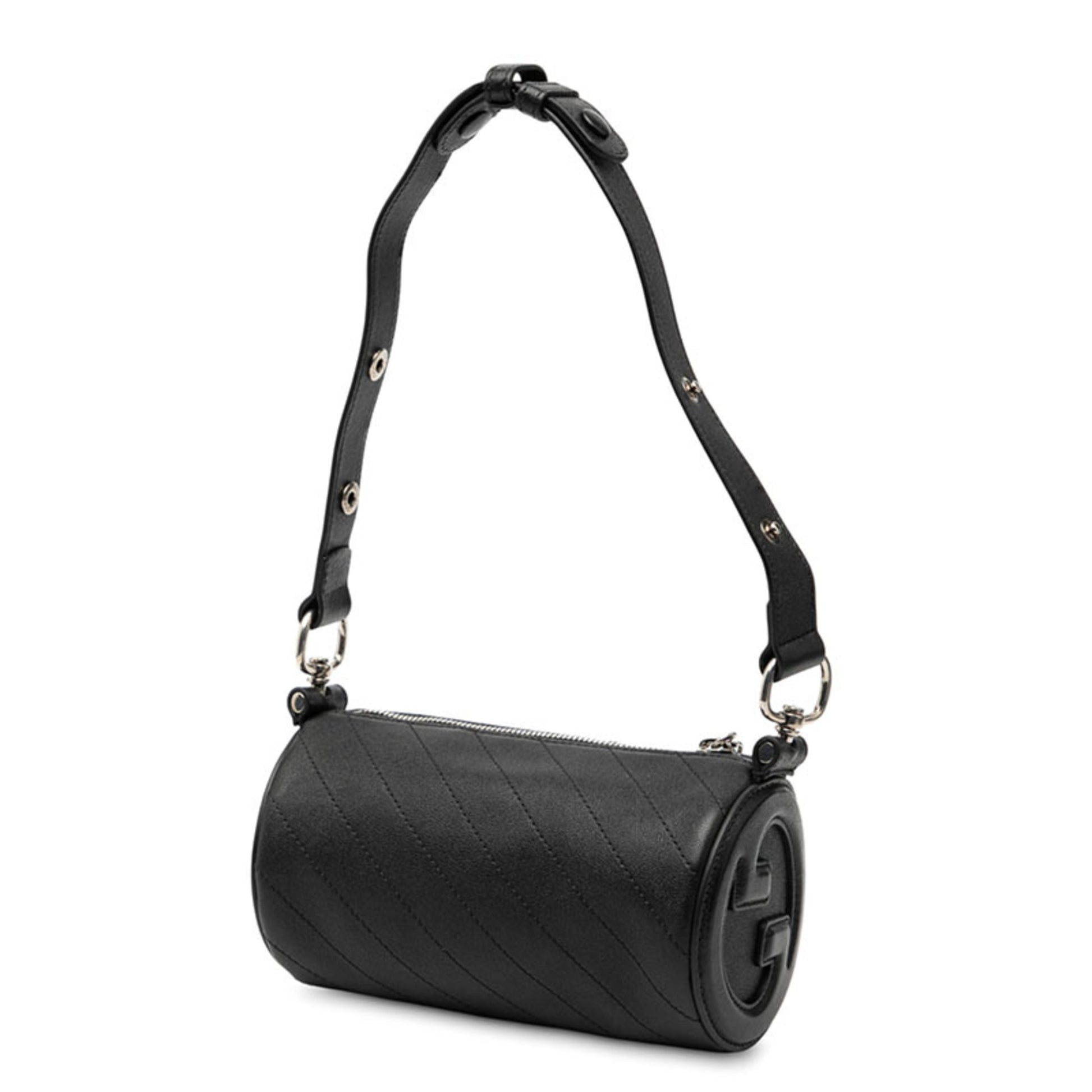 Gucci Black Leather Shoulder Bag