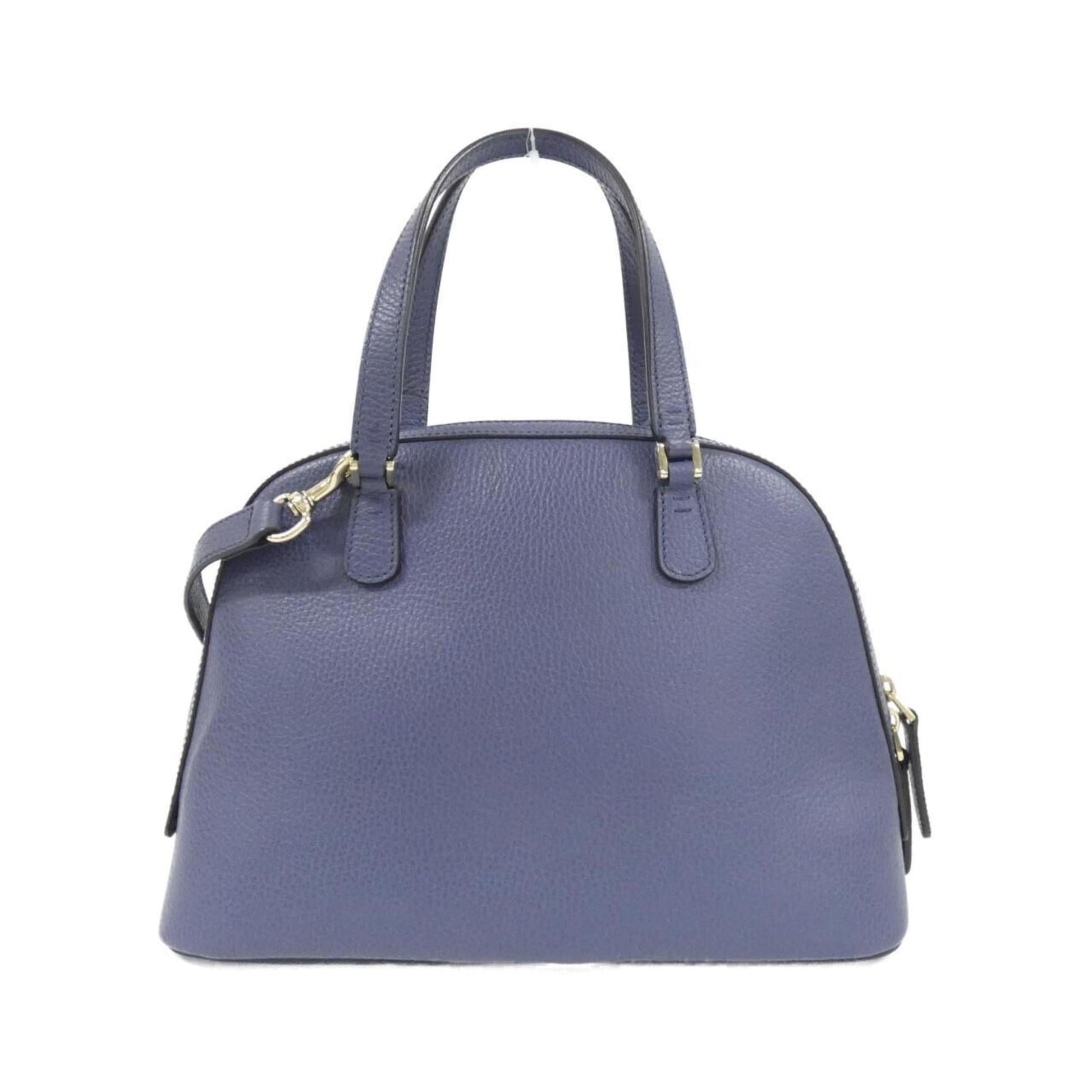 Gucci Blue Leather Handbag