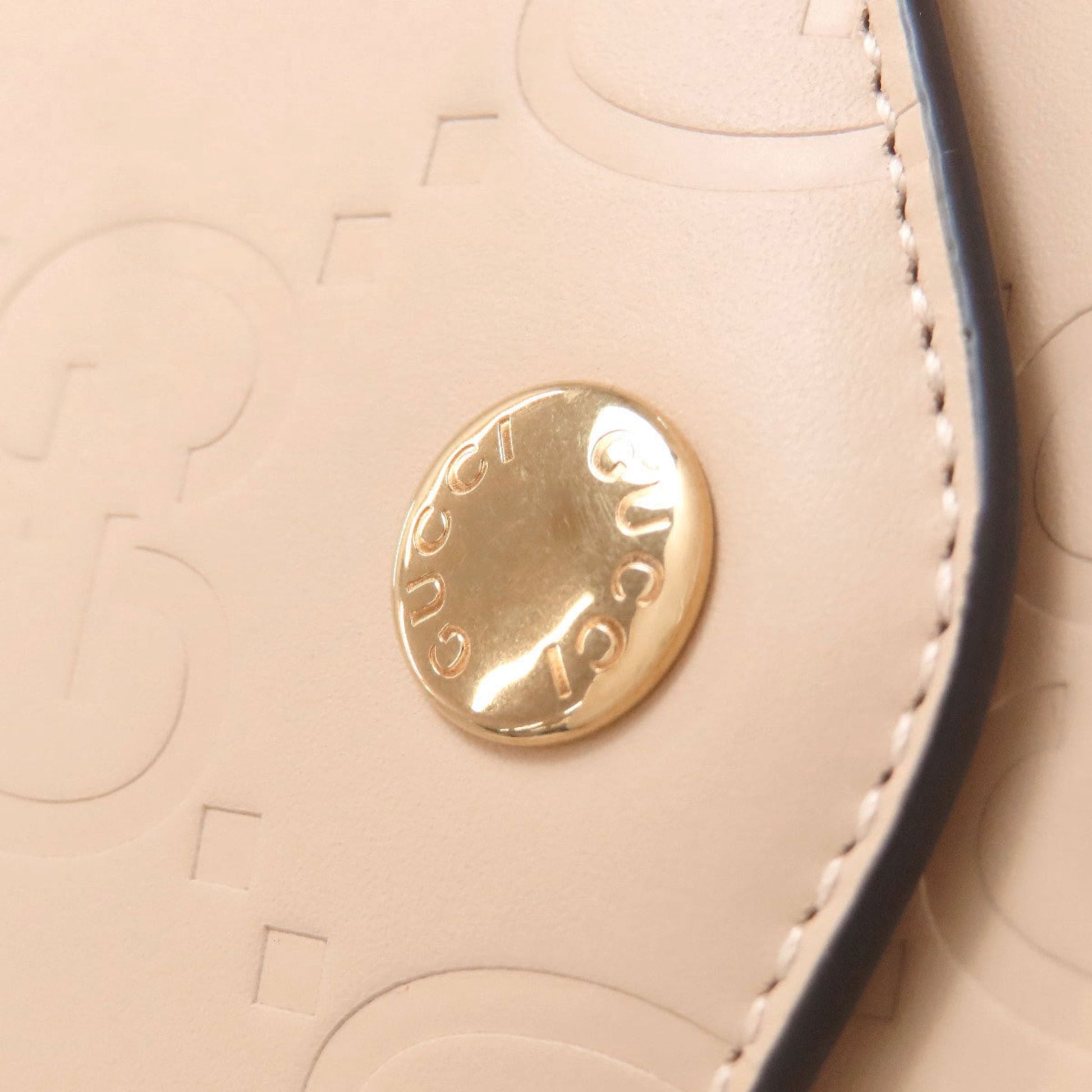 Gucci Beige Leather Shoulder Bag