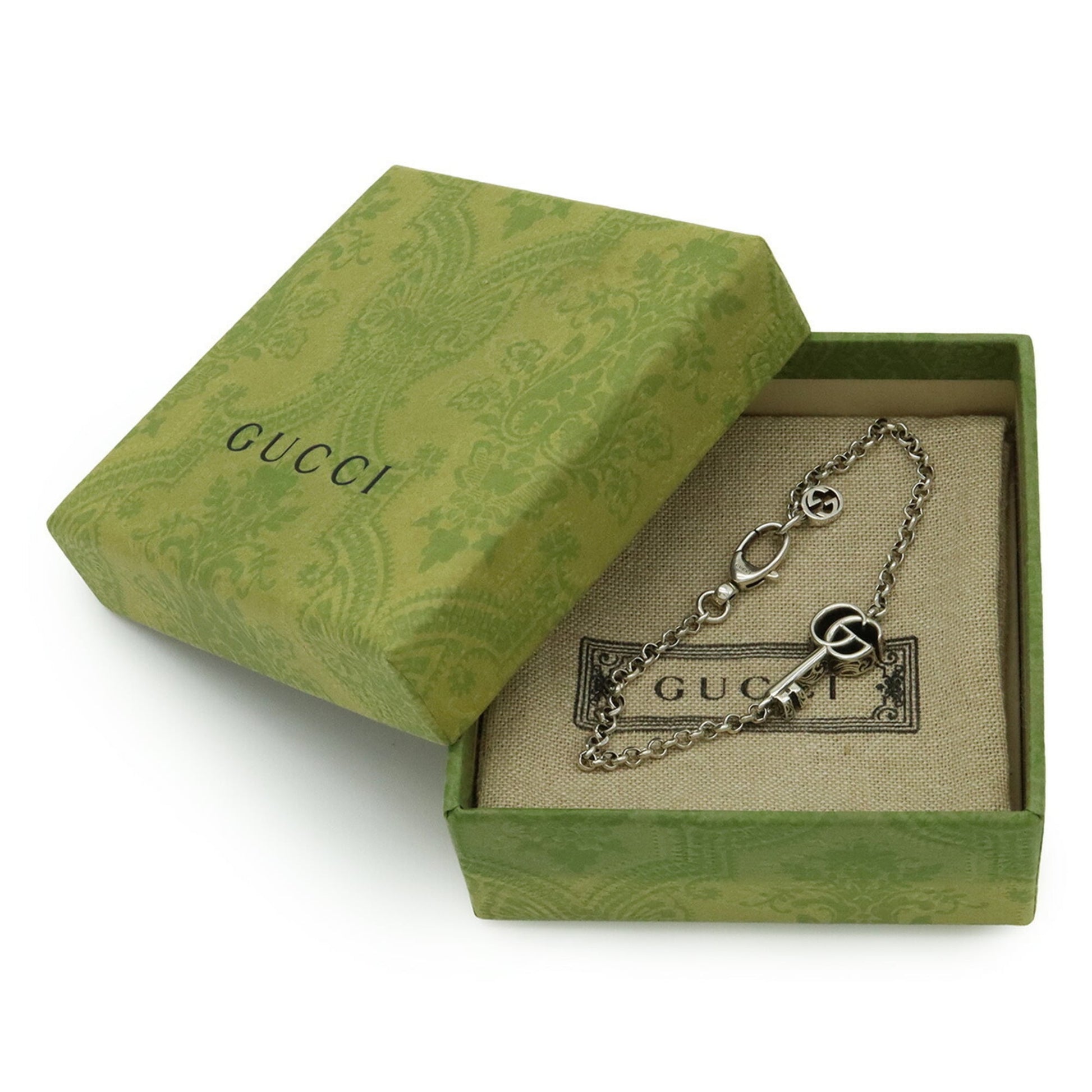 Gucci Silver Silver 925 Charm Bracelet