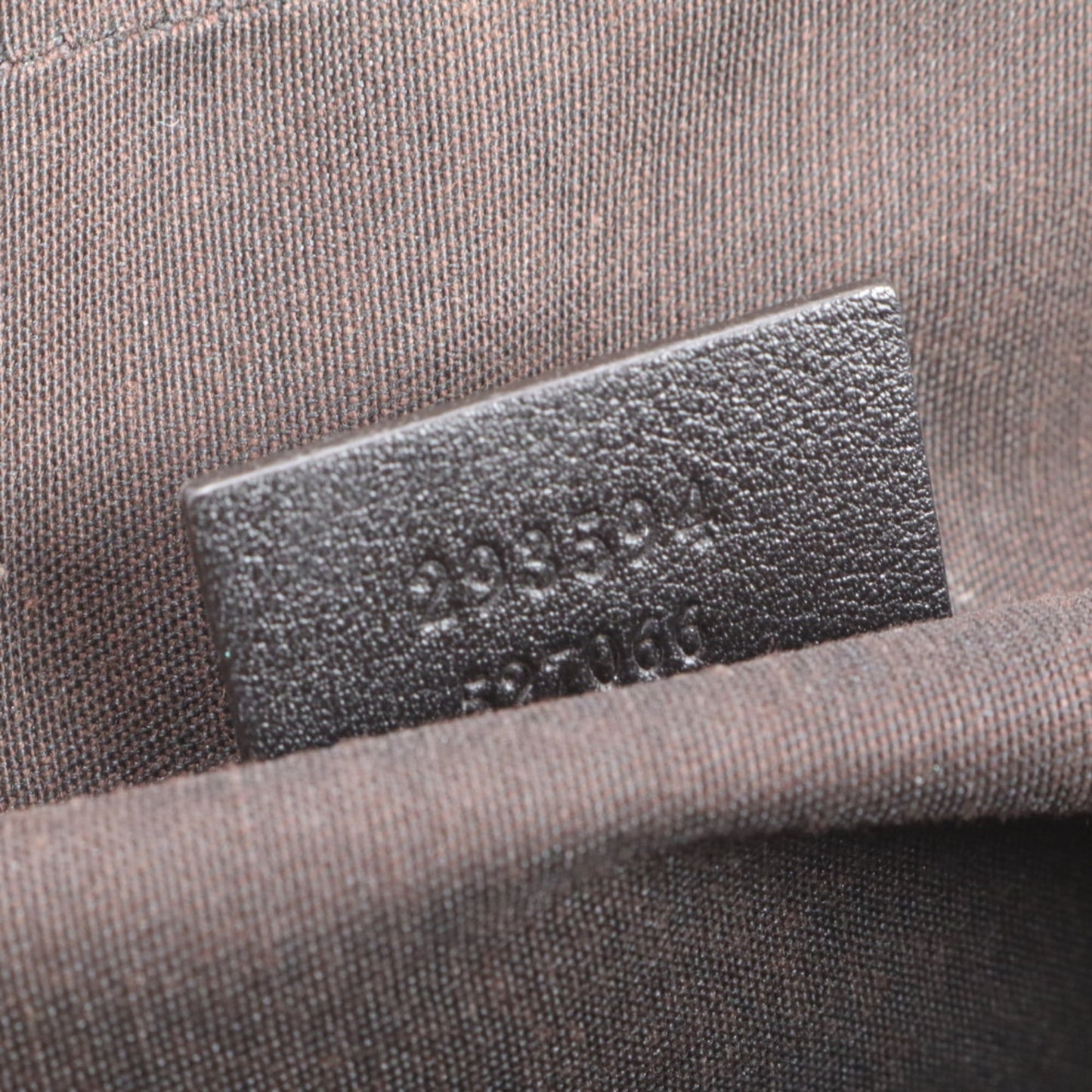 Gucci Dark Brown Leather Tote Bag