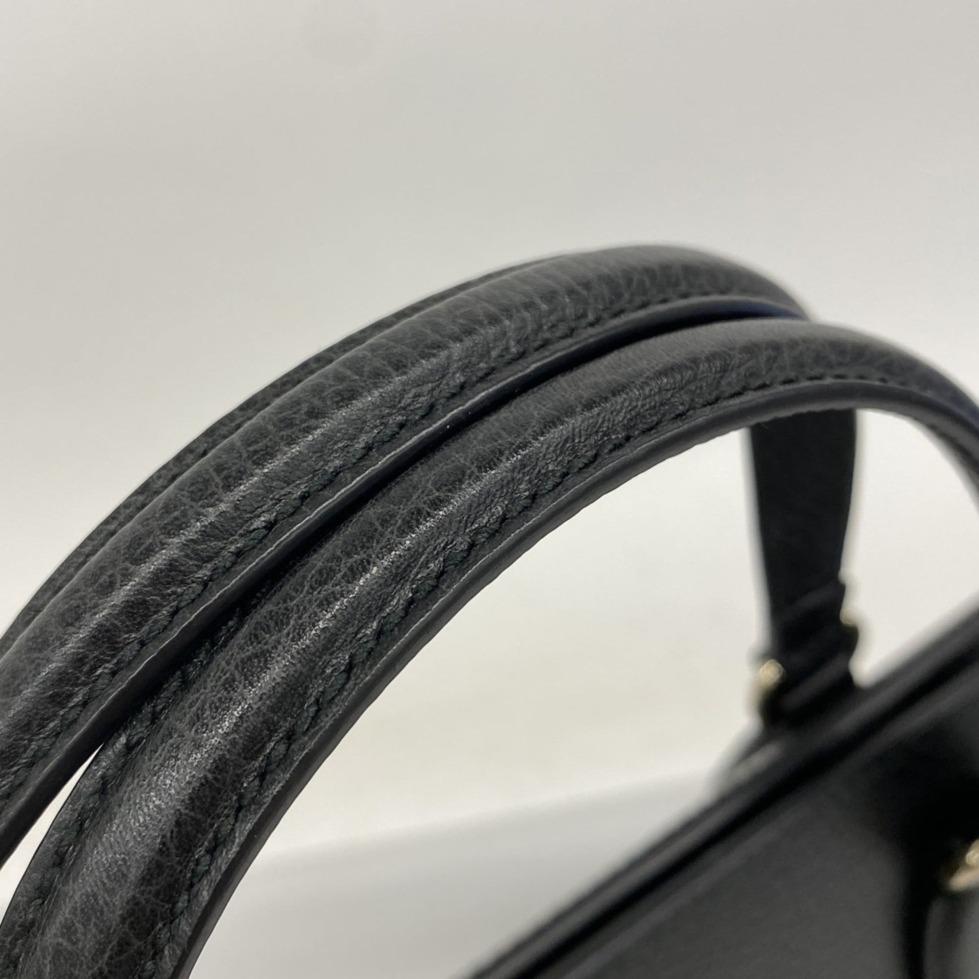 Gucci Black Leather Handbag