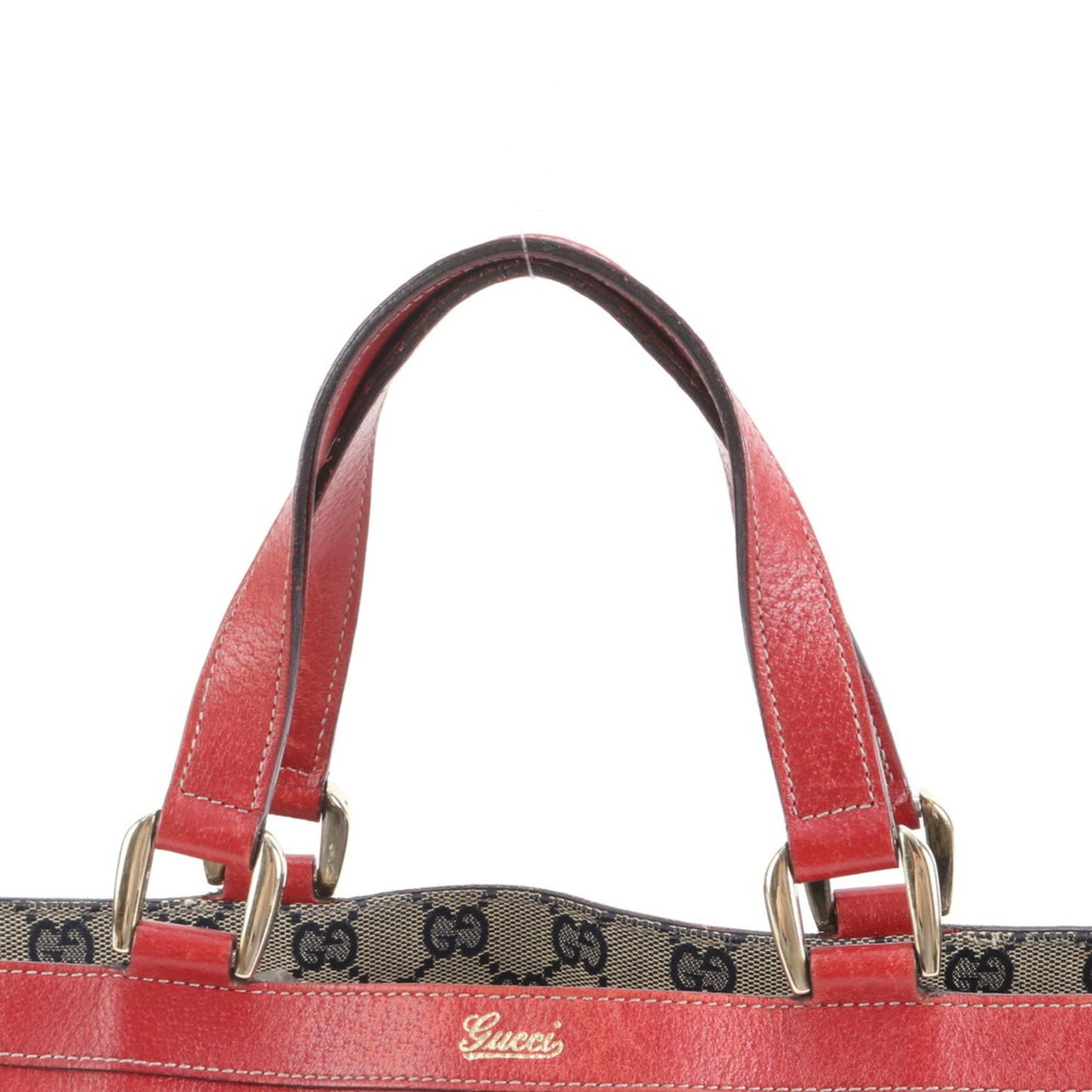 Gucci Red Color Leather Handbag