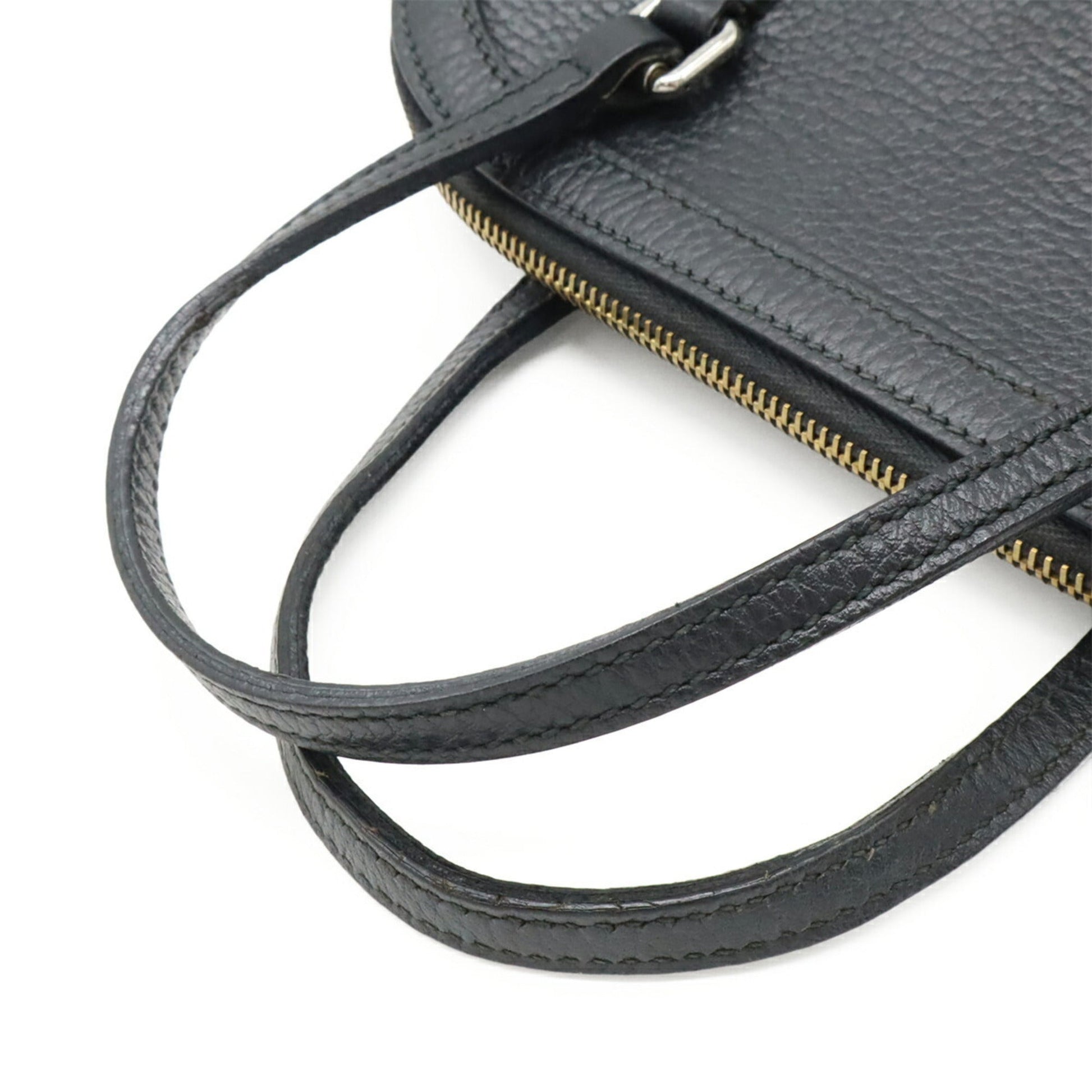 Gucci Black Leather Handbag Shoulder Bag