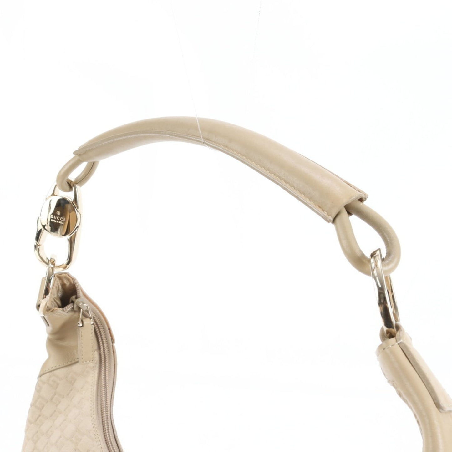 Gucci Beige Leather Shoulder Bag