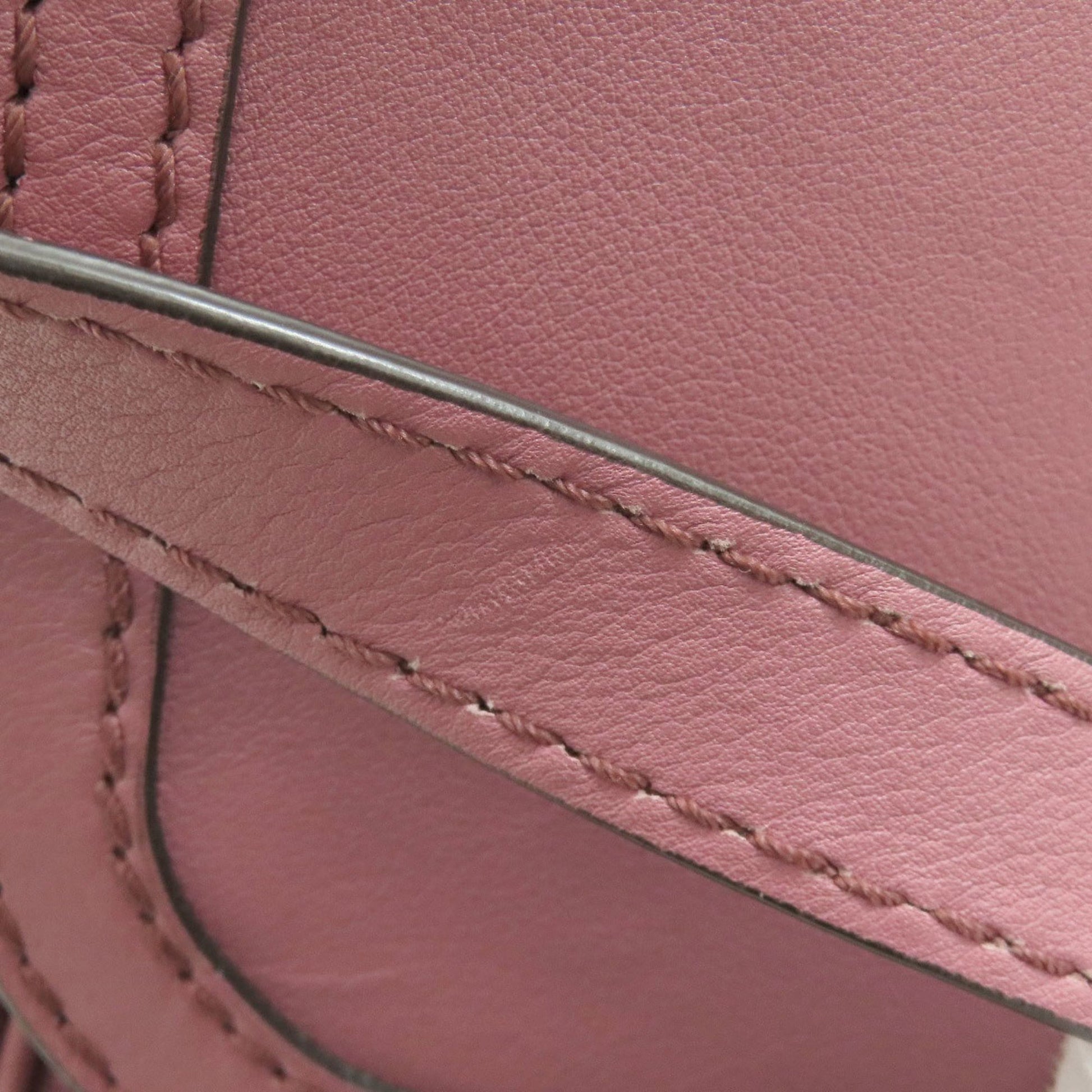Gucci Pink Leather Shoulder Bag