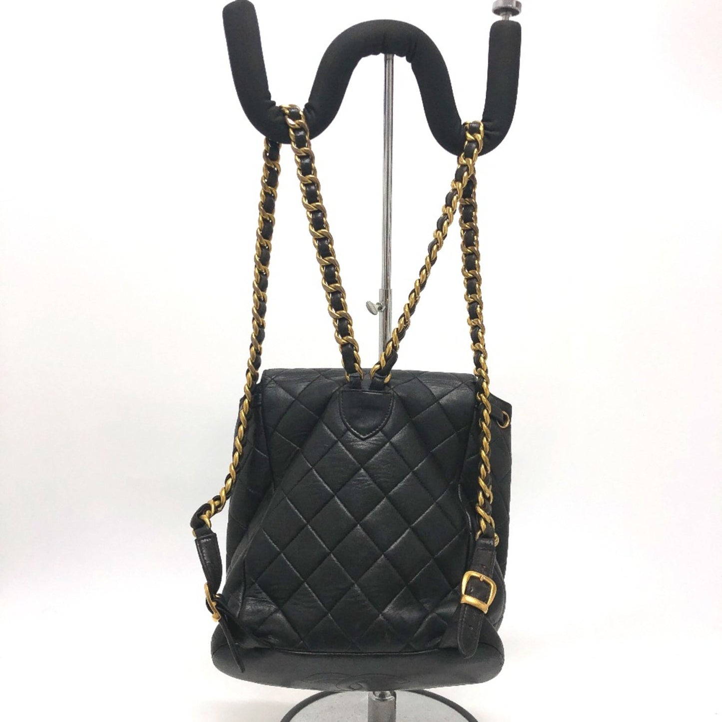 Chanel CC Mark Chain Backpack Black GoldHardware