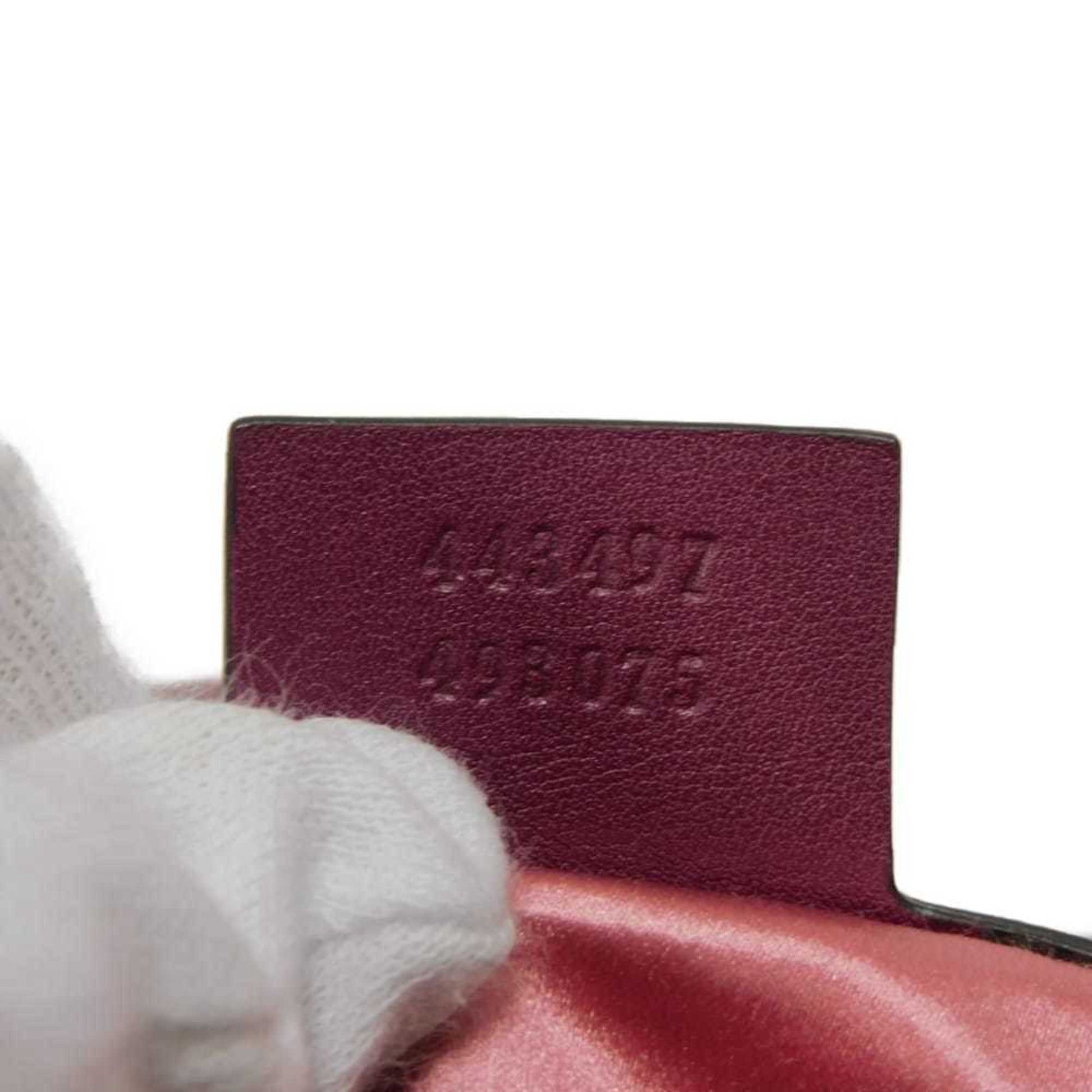Gucci Purple Velvet Shoulder Bag