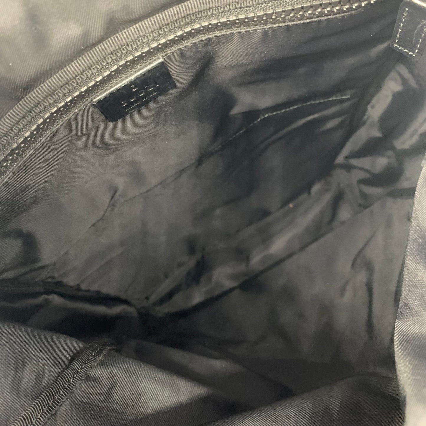 Gucci Black Nylon Backpack