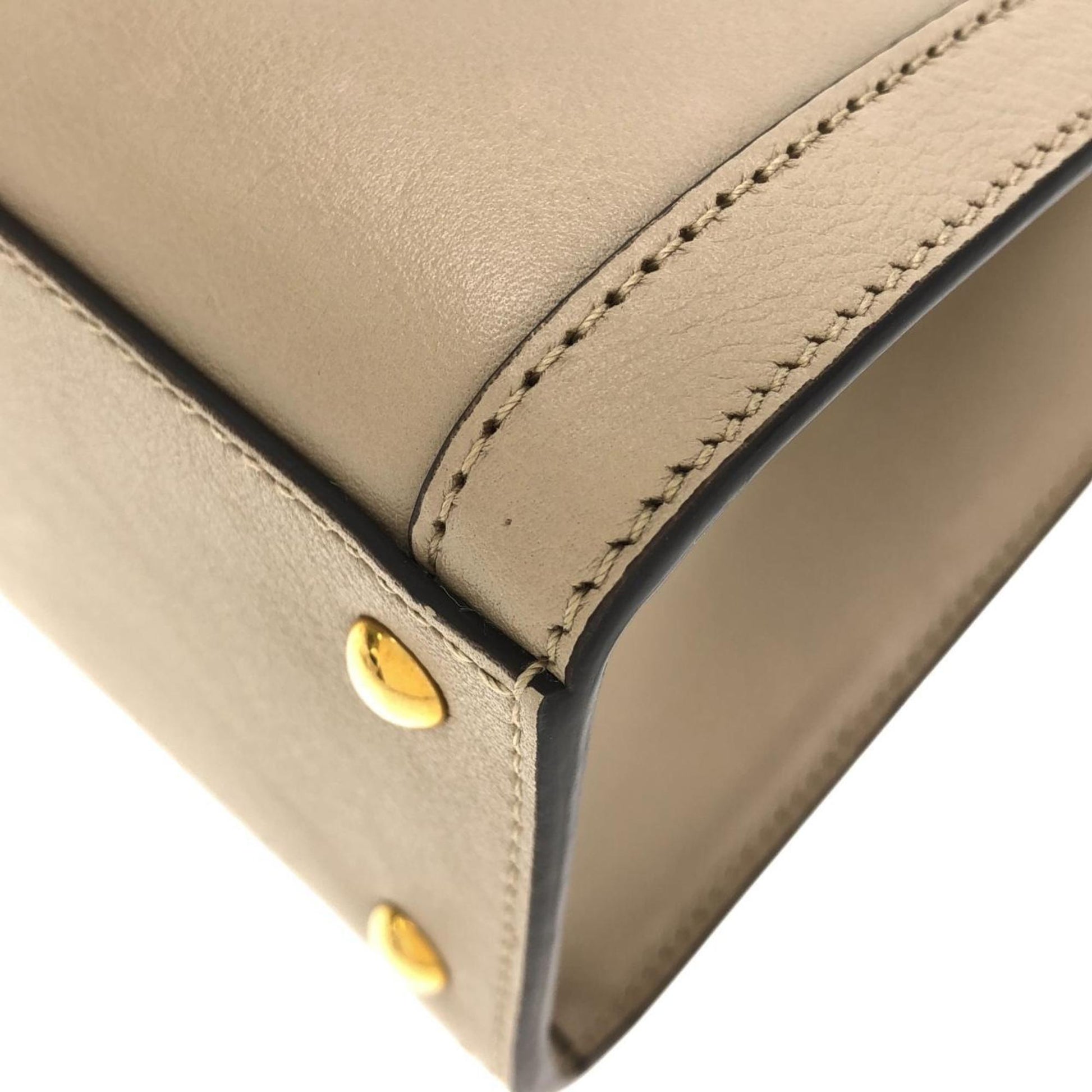 Gucci Beige Leather Handbag