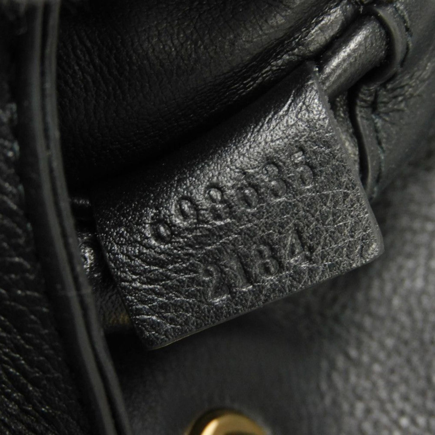 Gucci Black Leather Shoulder Bag
