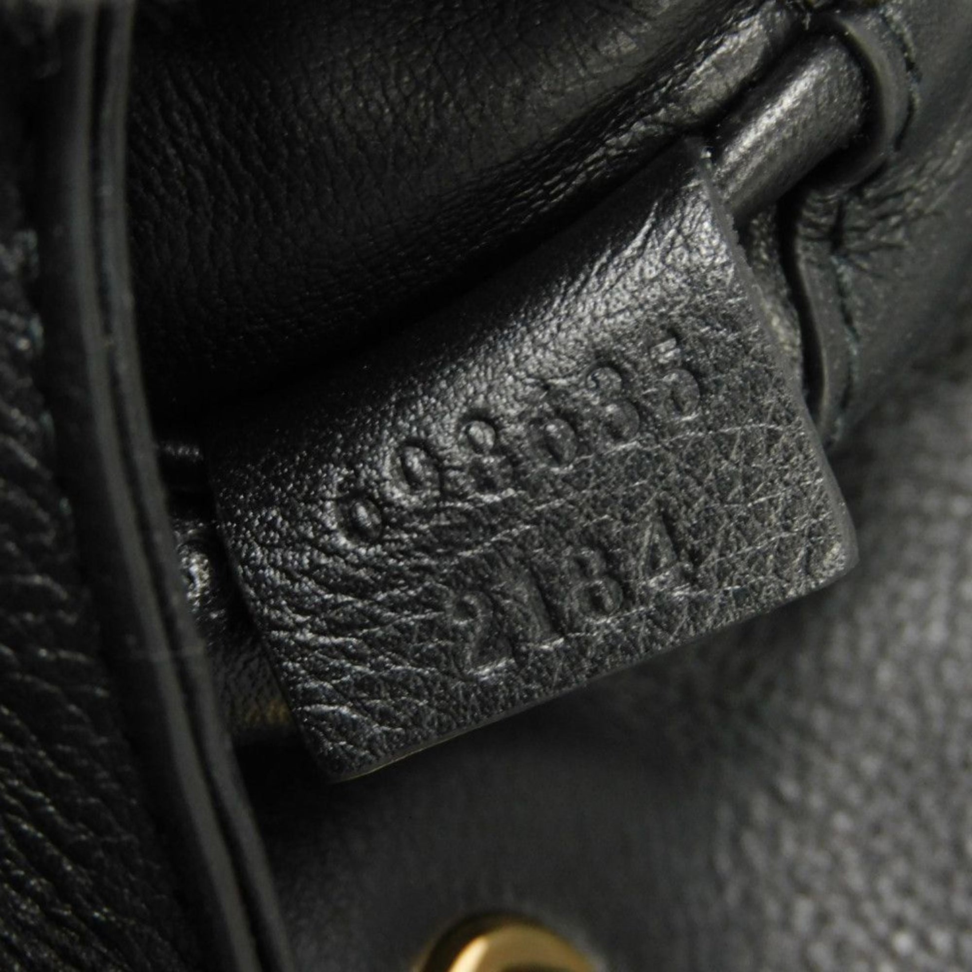 Gucci Black Leather Shoulder Bag