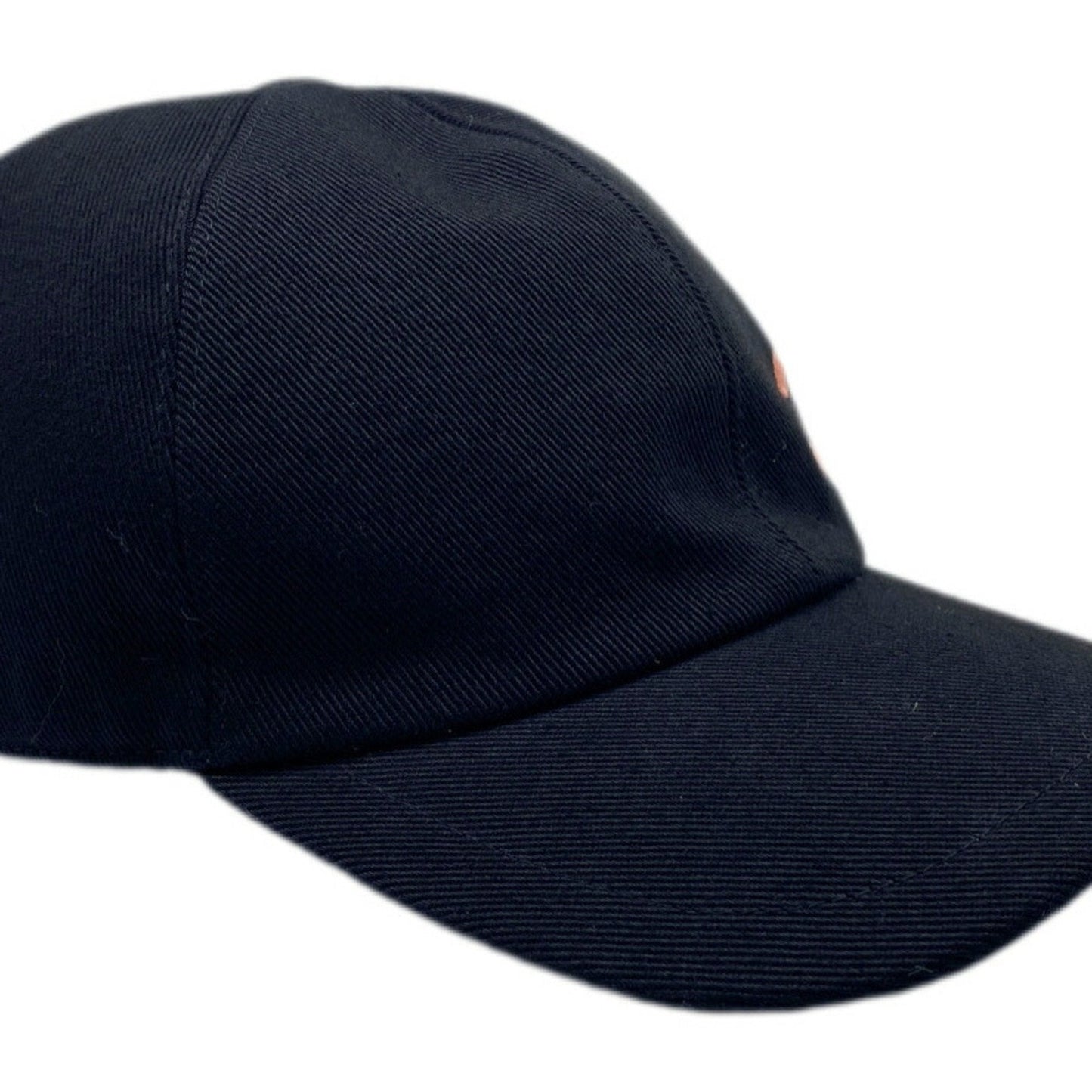 CHANEL CC Cap Black Cotton Coco Bead Embroidery  99254 23A Women's Men's