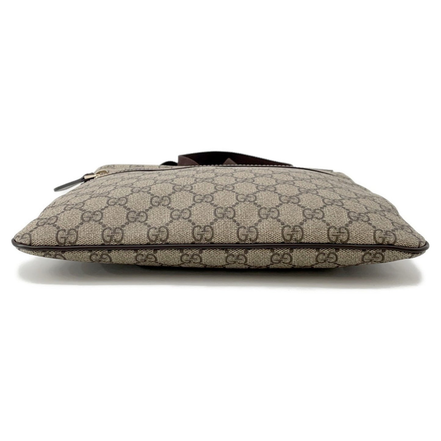 Gucci Brown Gg Supreme Leather Shoulder Bag