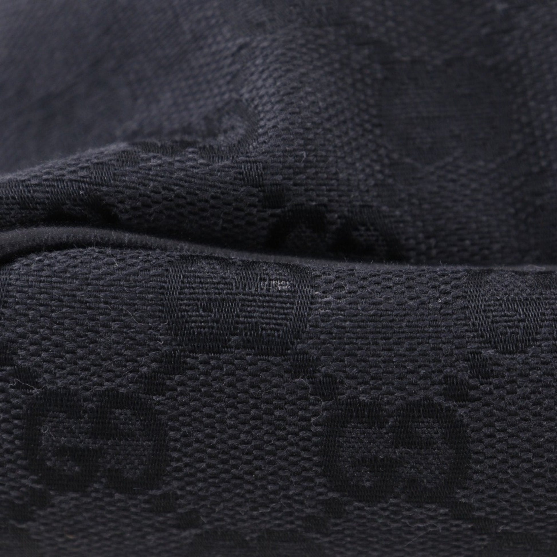 Gucci Black Gg Canvas Handbag