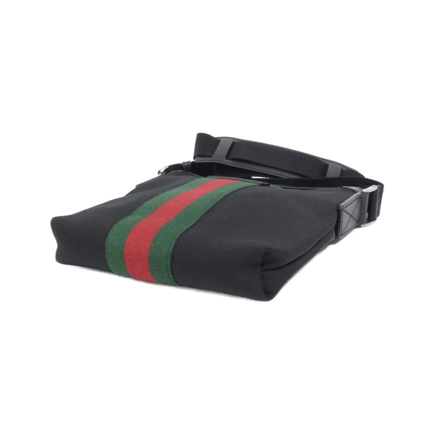Gucci Black Canvas Shoulder Bag