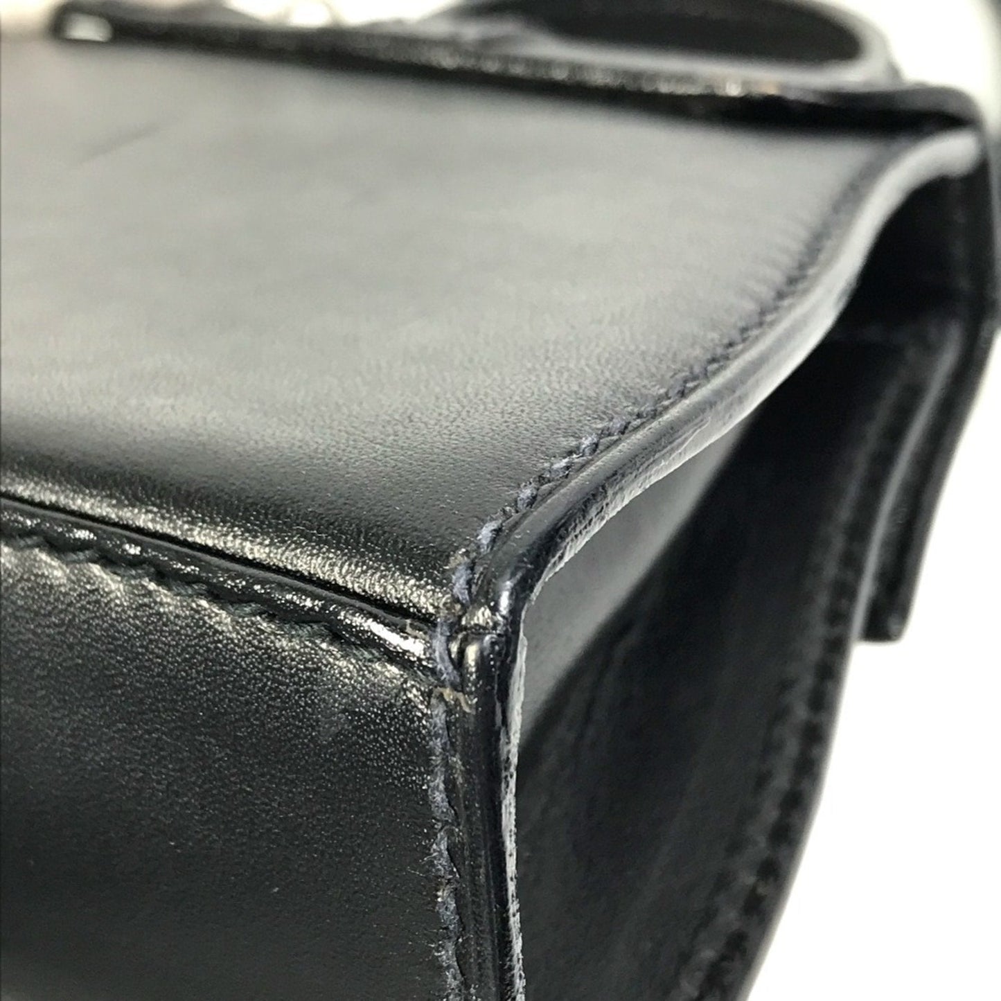 Gucci Black Leather Shoulder Bag