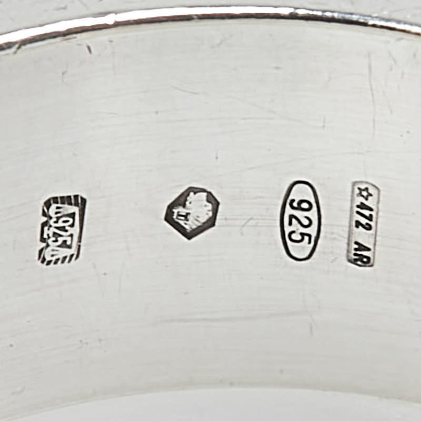 Gucci Silver Silver 925 Band Ring