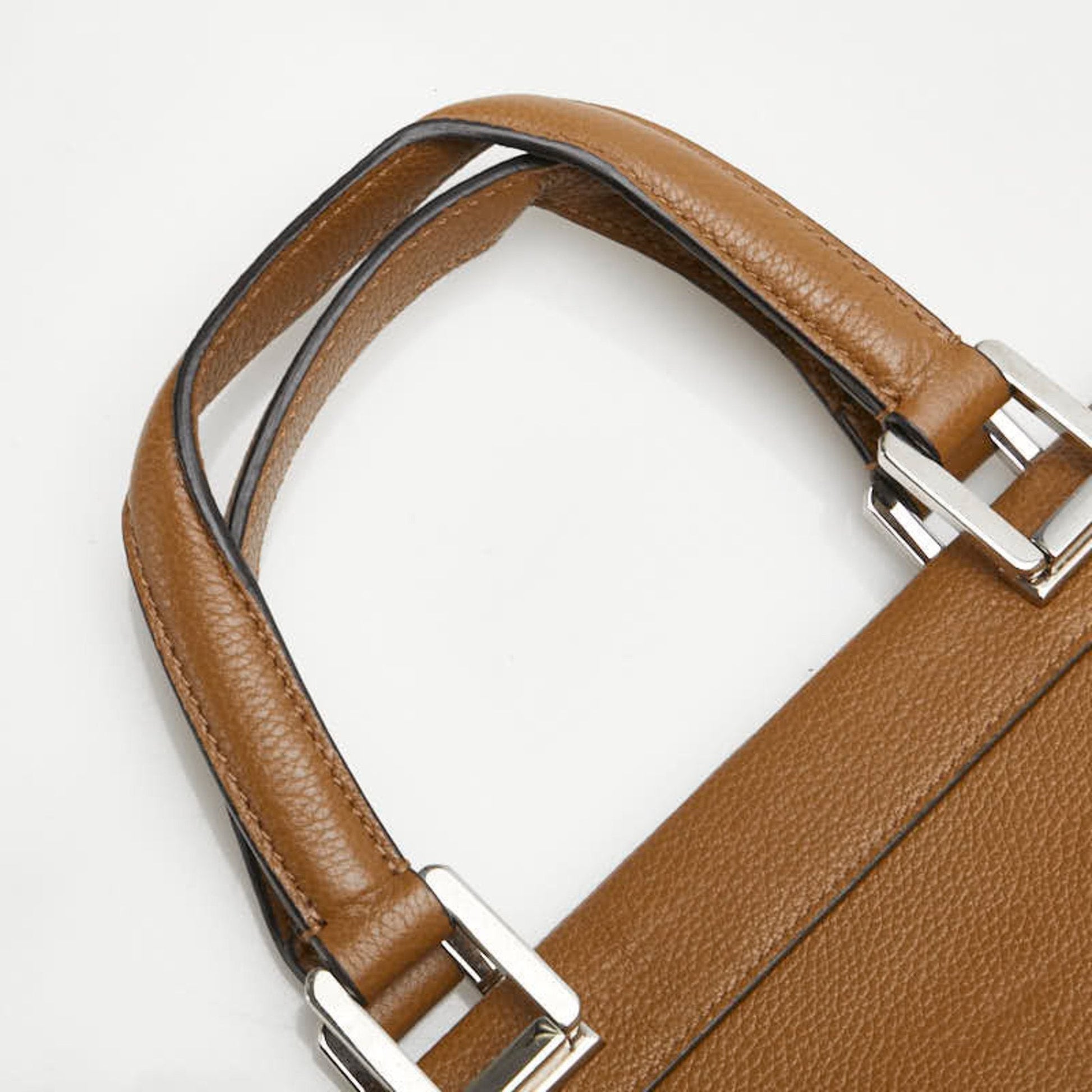 Gucci Brown Leather Handbag Shoulder Bag