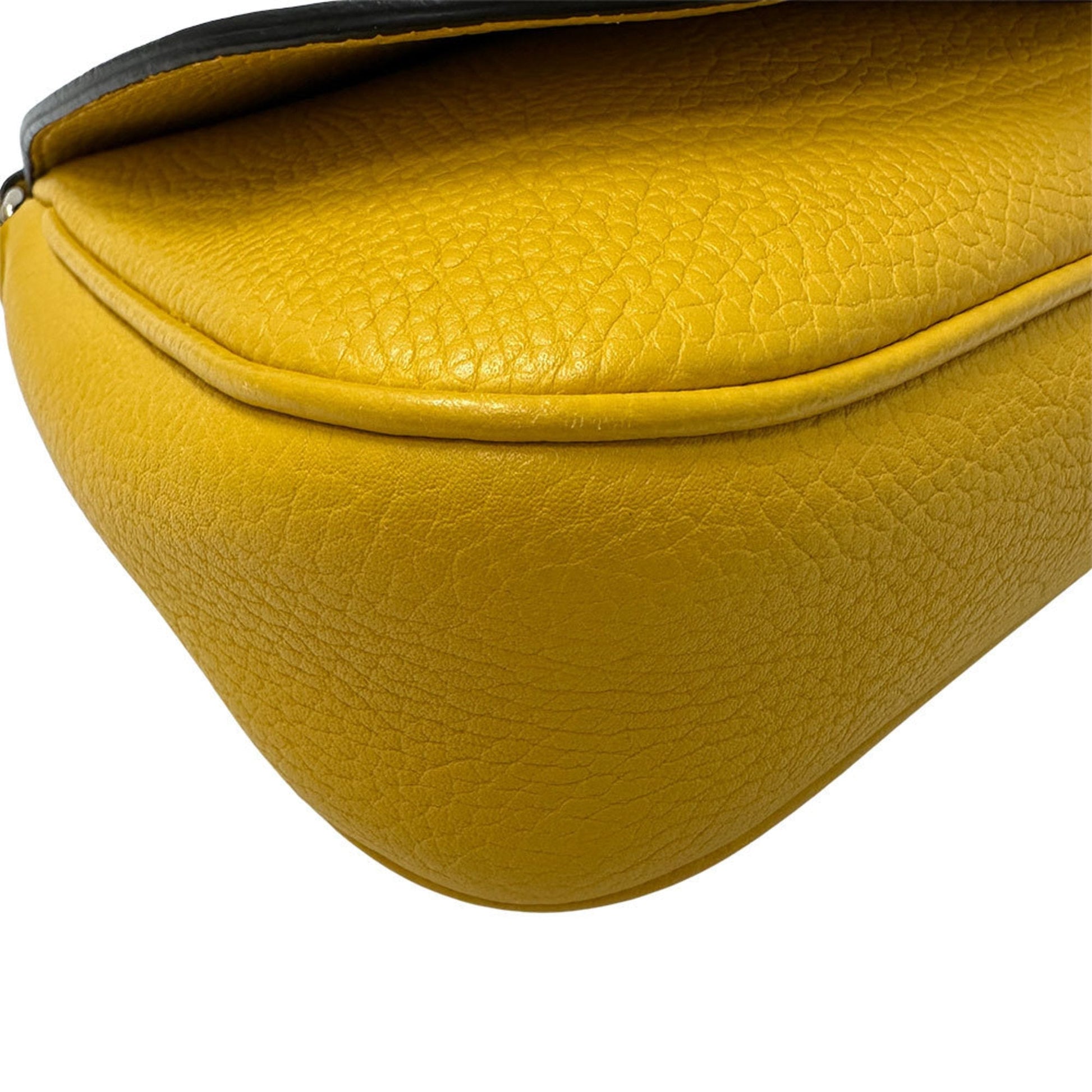 Gucci Soho Yellow Leather Shoulder Bag