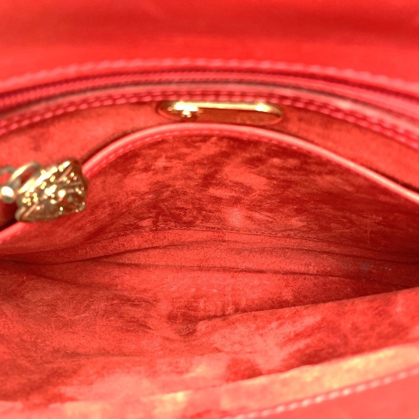 Gucci Red Color Leather Handbag