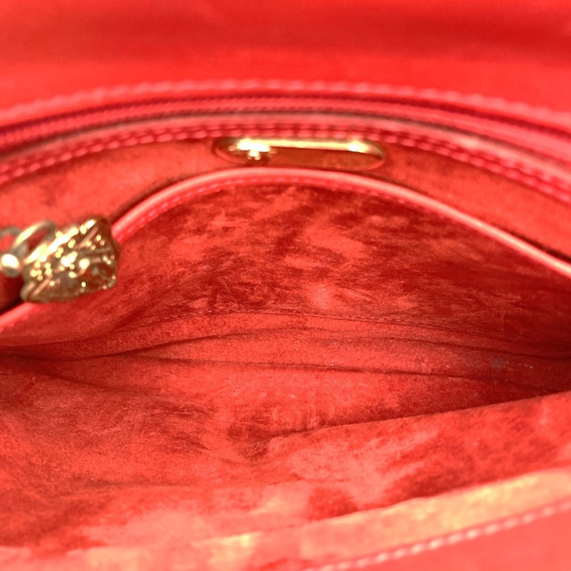 Gucci Red Color Leather Handbag